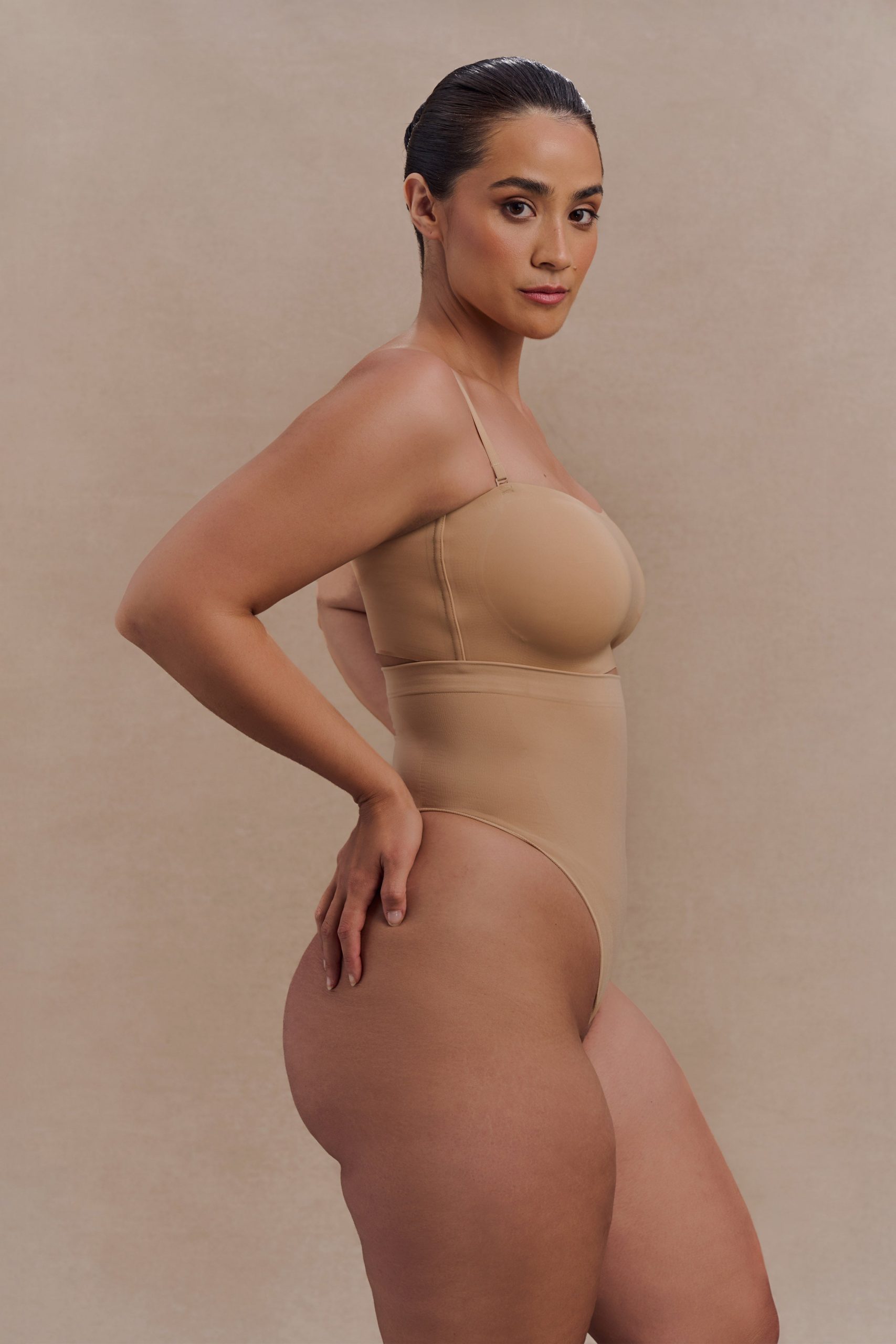 Joanna Strapless Shapewear Bra - Beige - Image 4