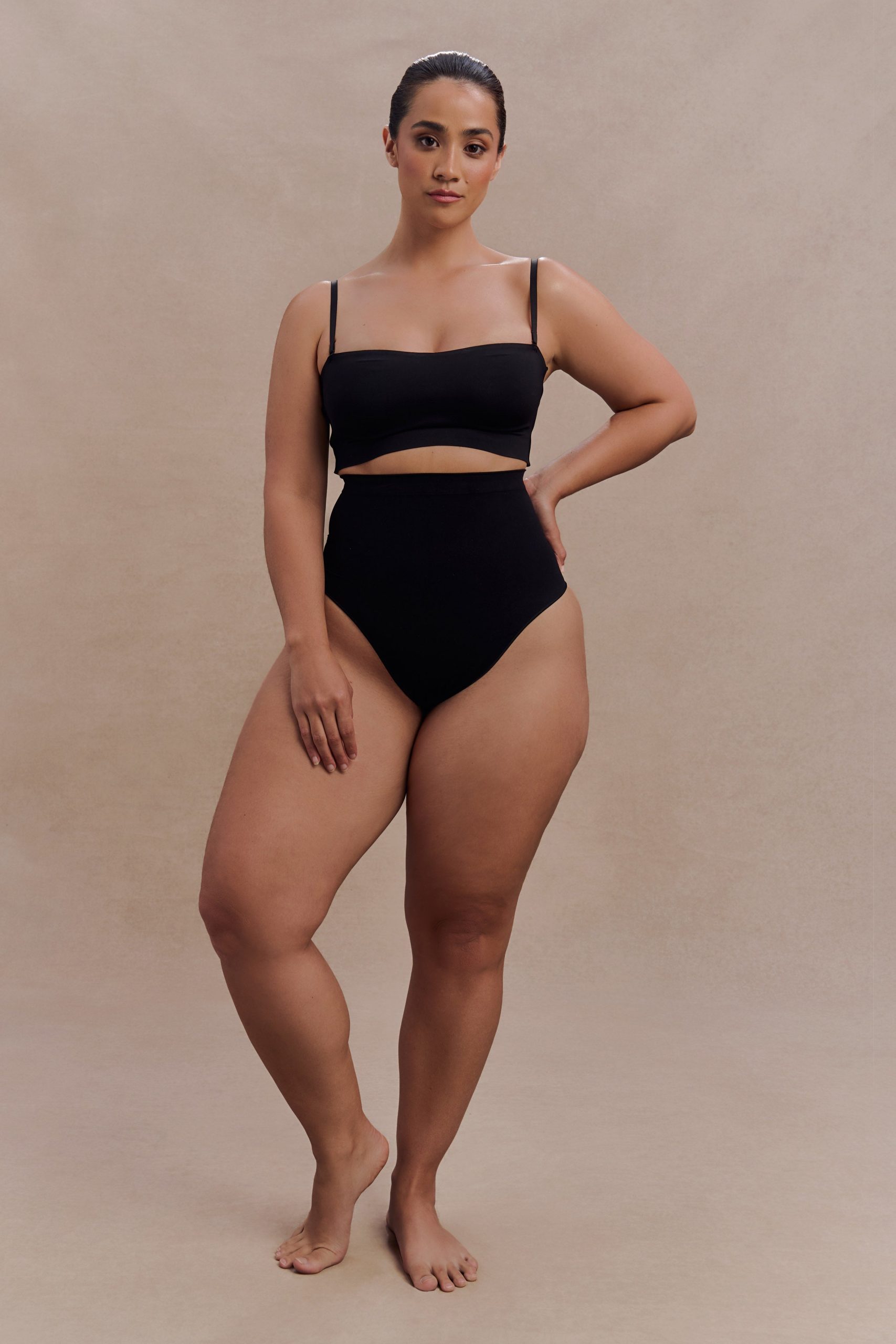 Joanna Strapless Shapewear Bra - Black - Image 5