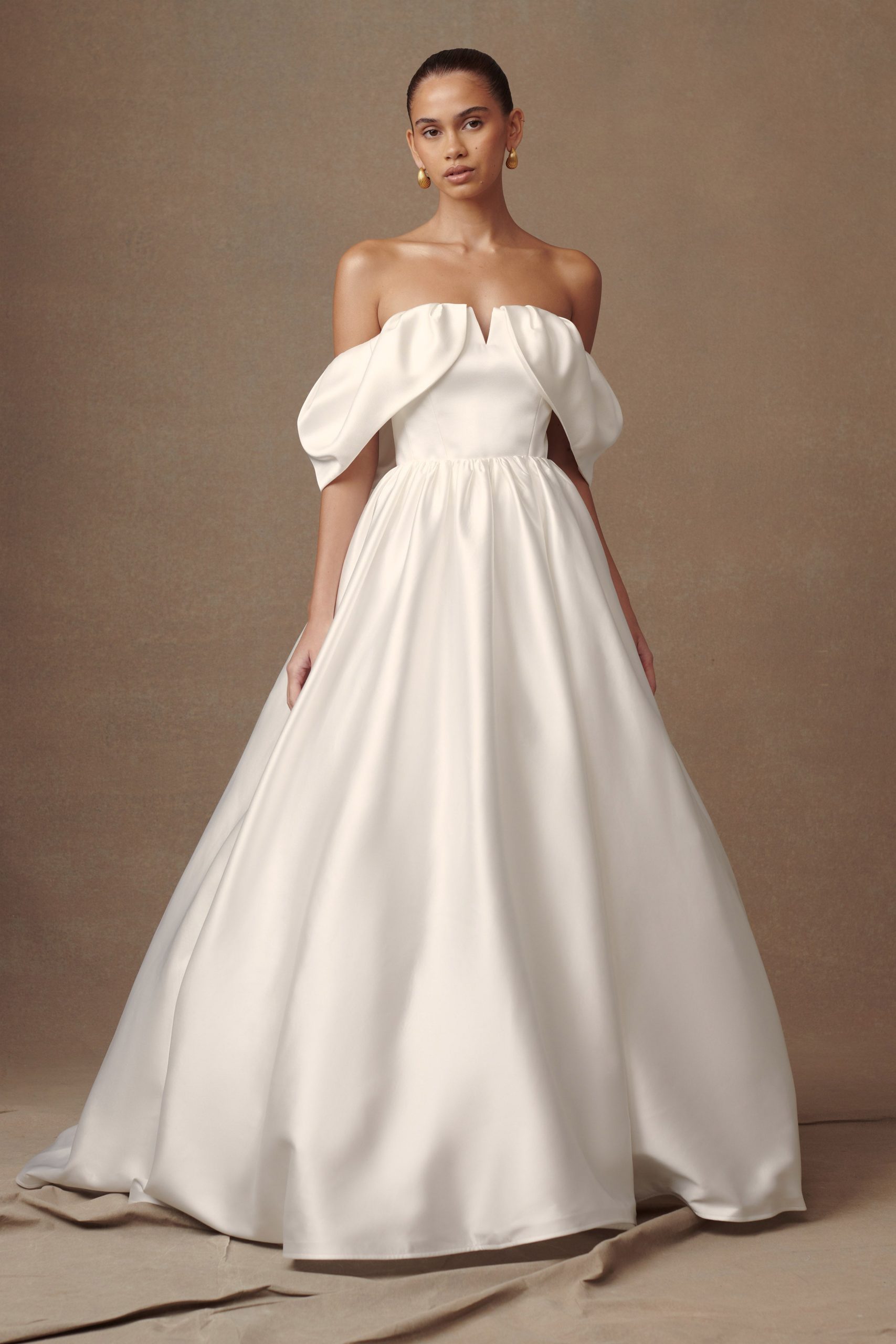 Kelsey Satin Maxi Skirt - White - Image 7