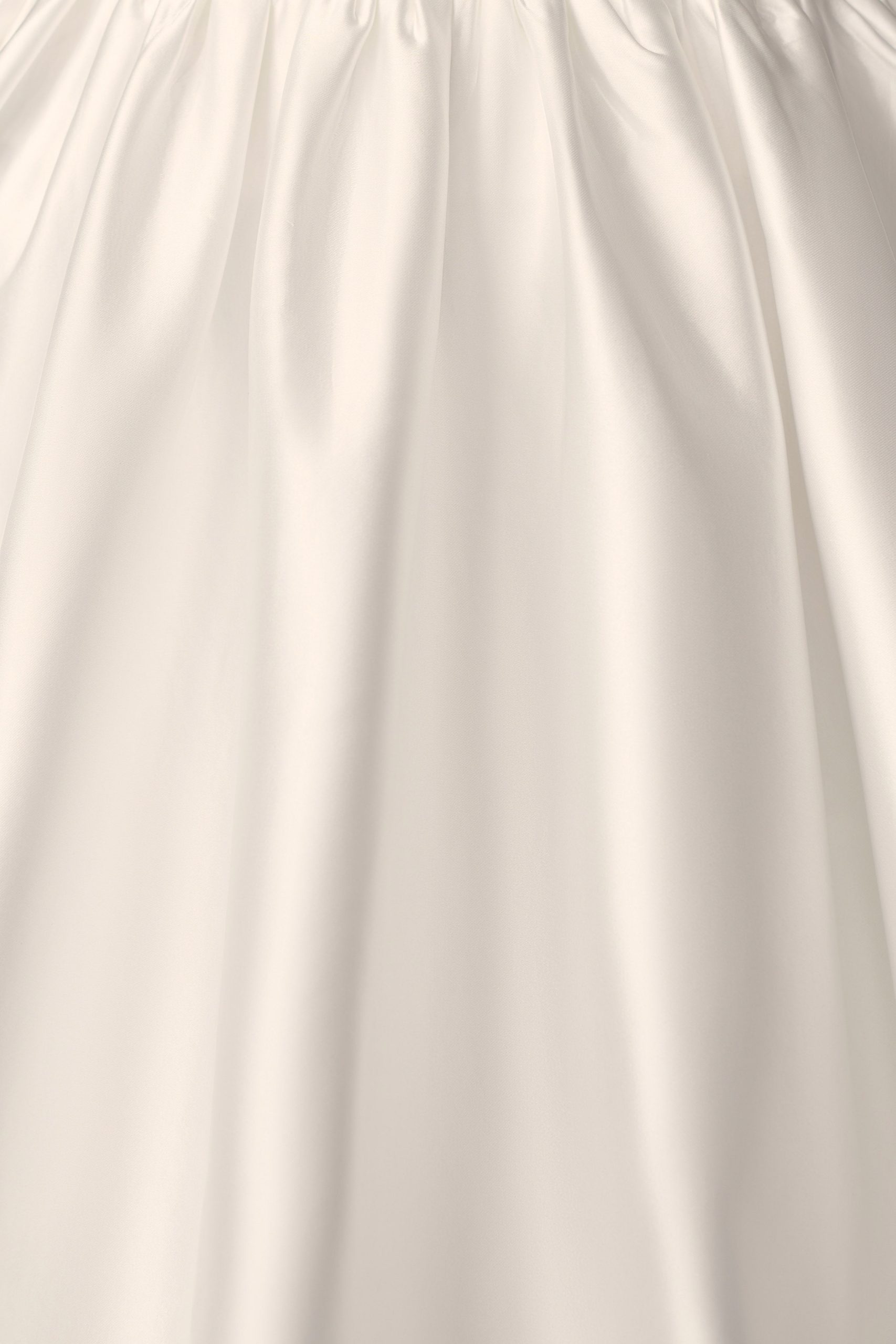 Kelsey Satin Maxi Skirt - White - Image 6