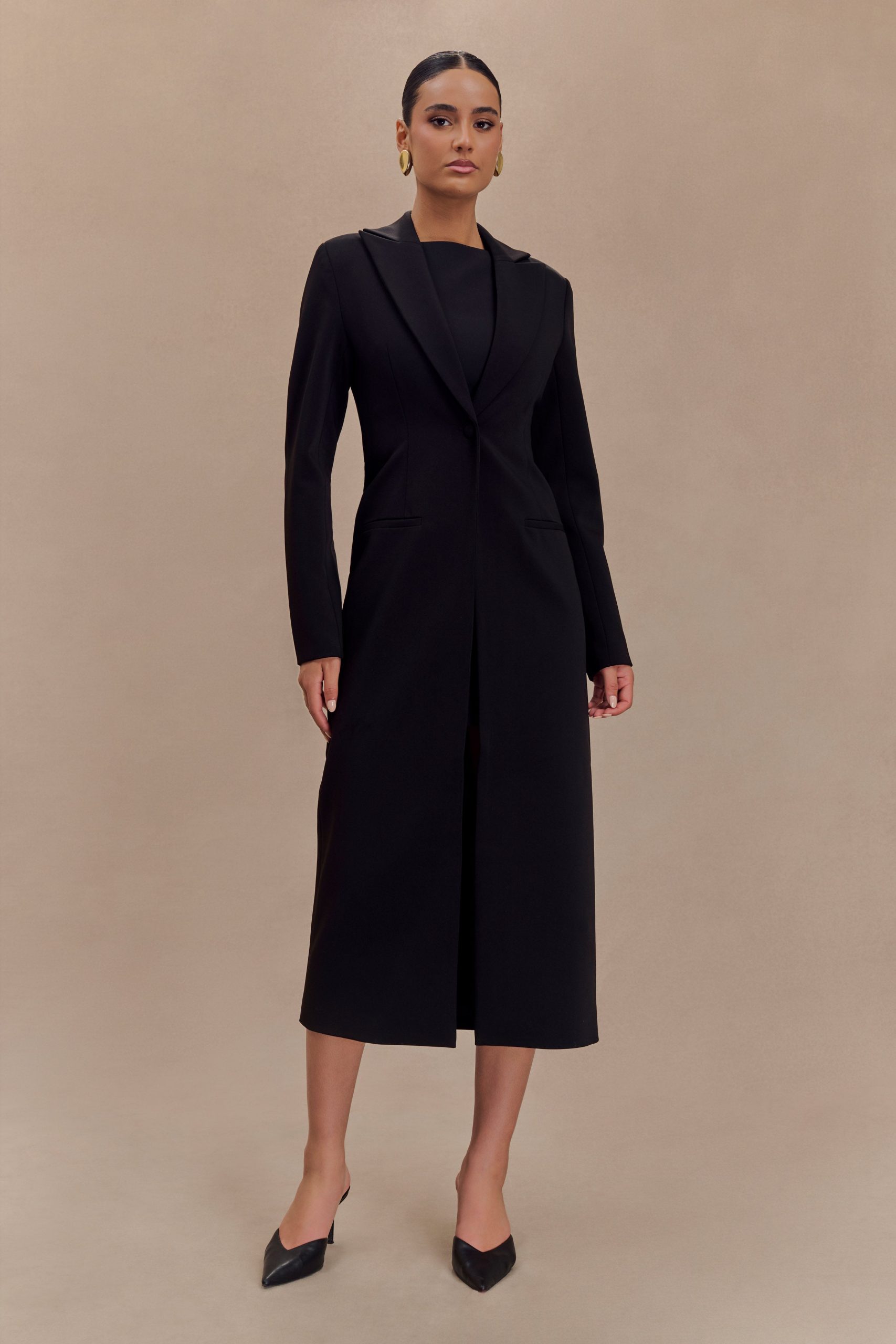 Caviar Suiting Coat - Black - Image 5