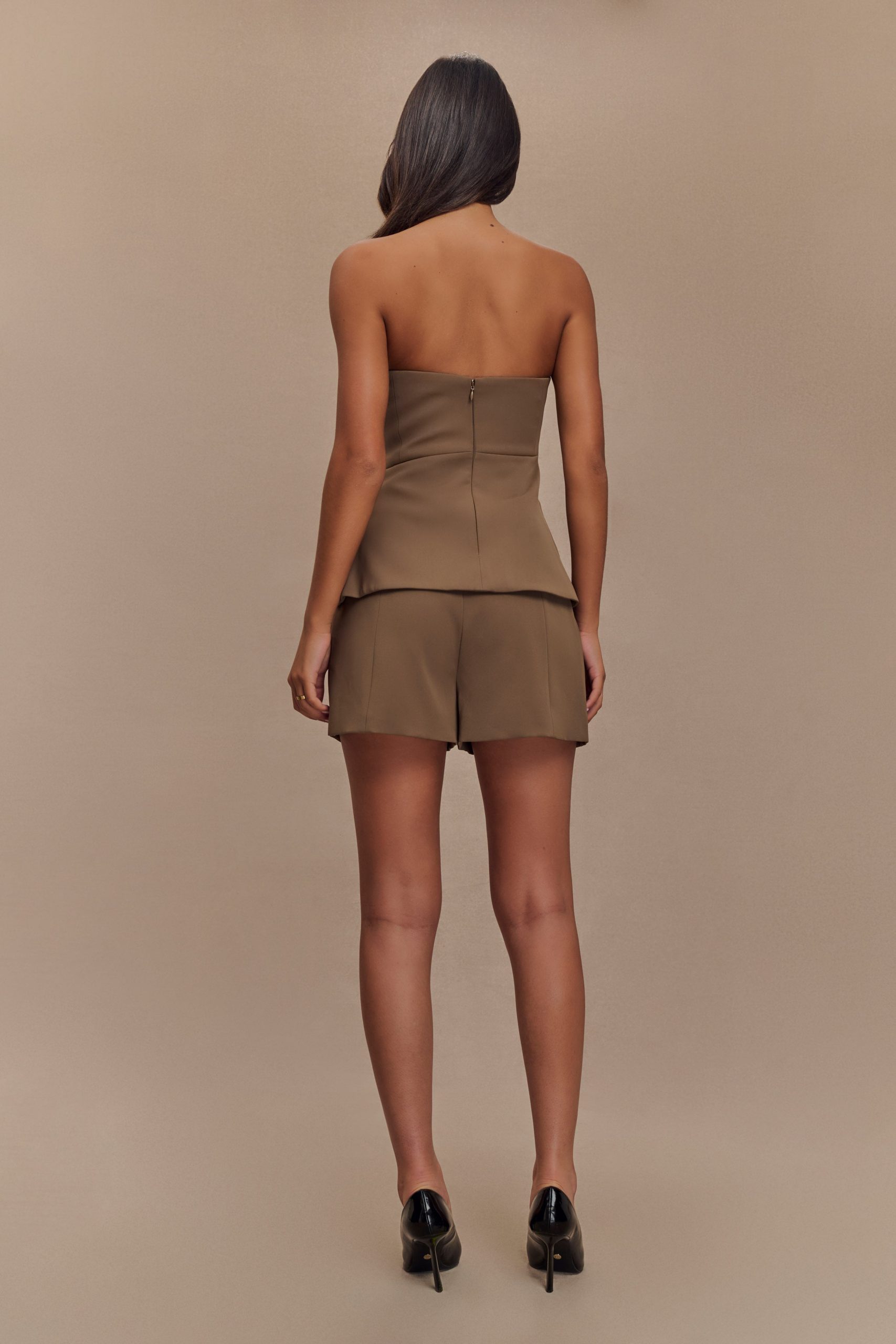 Korrie Suiting Short - Cacao Brown - Image 6