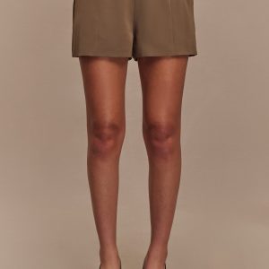 Korrie Suiting Short - Cacao Brown