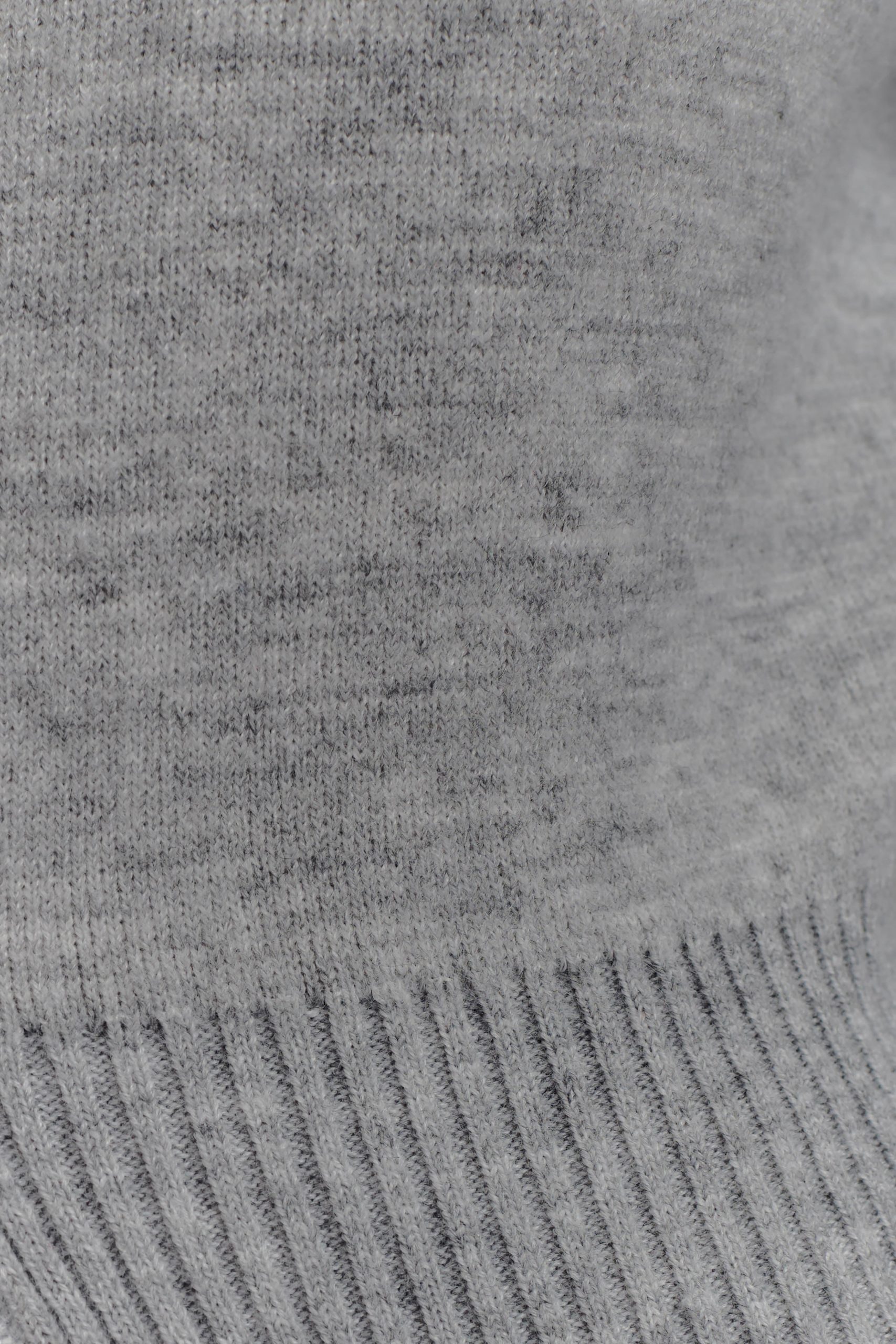 Alexia Buttoned Oversized Cardigan - Grey Marle - Image 7