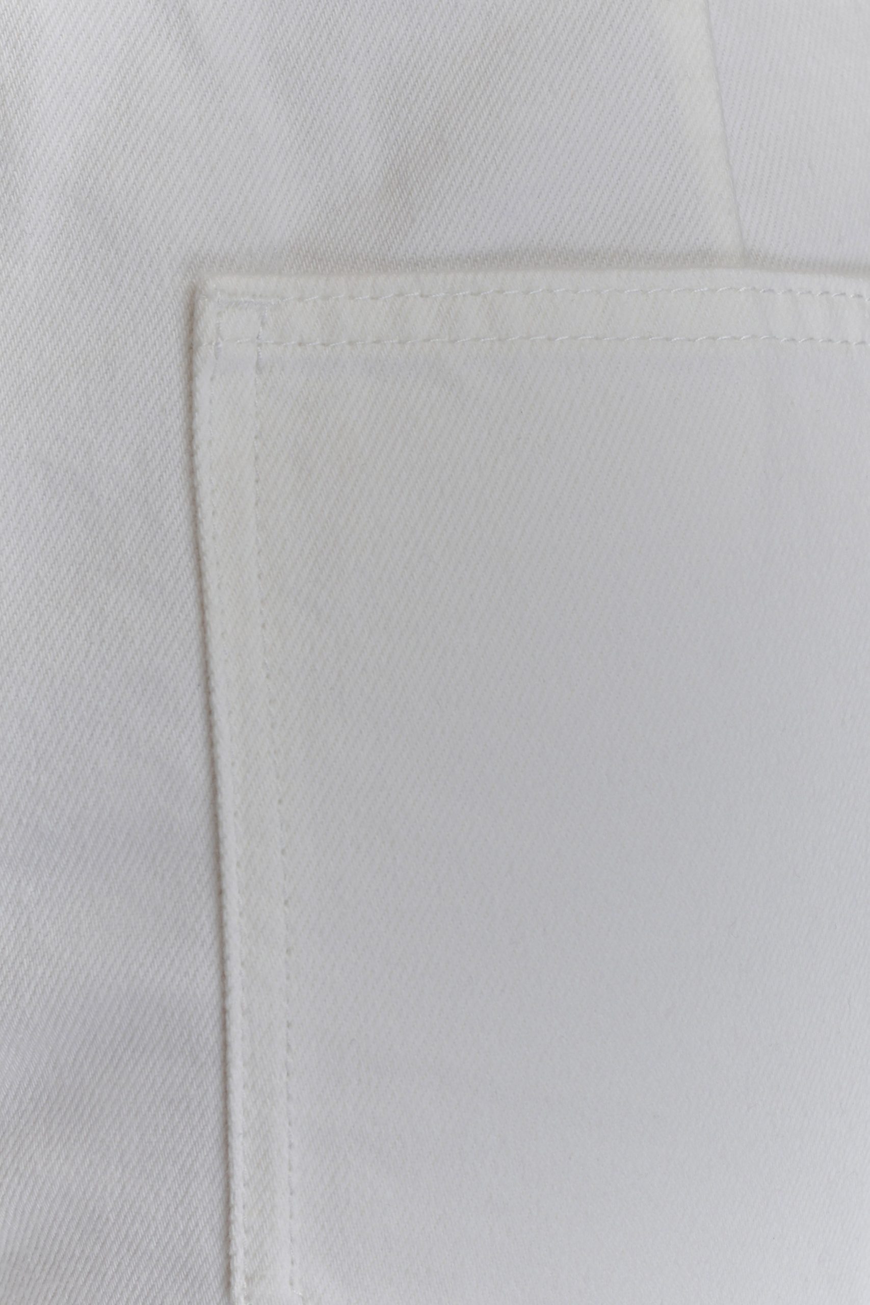Caitlin Mid Rise Denim Jeans - White - Image 12