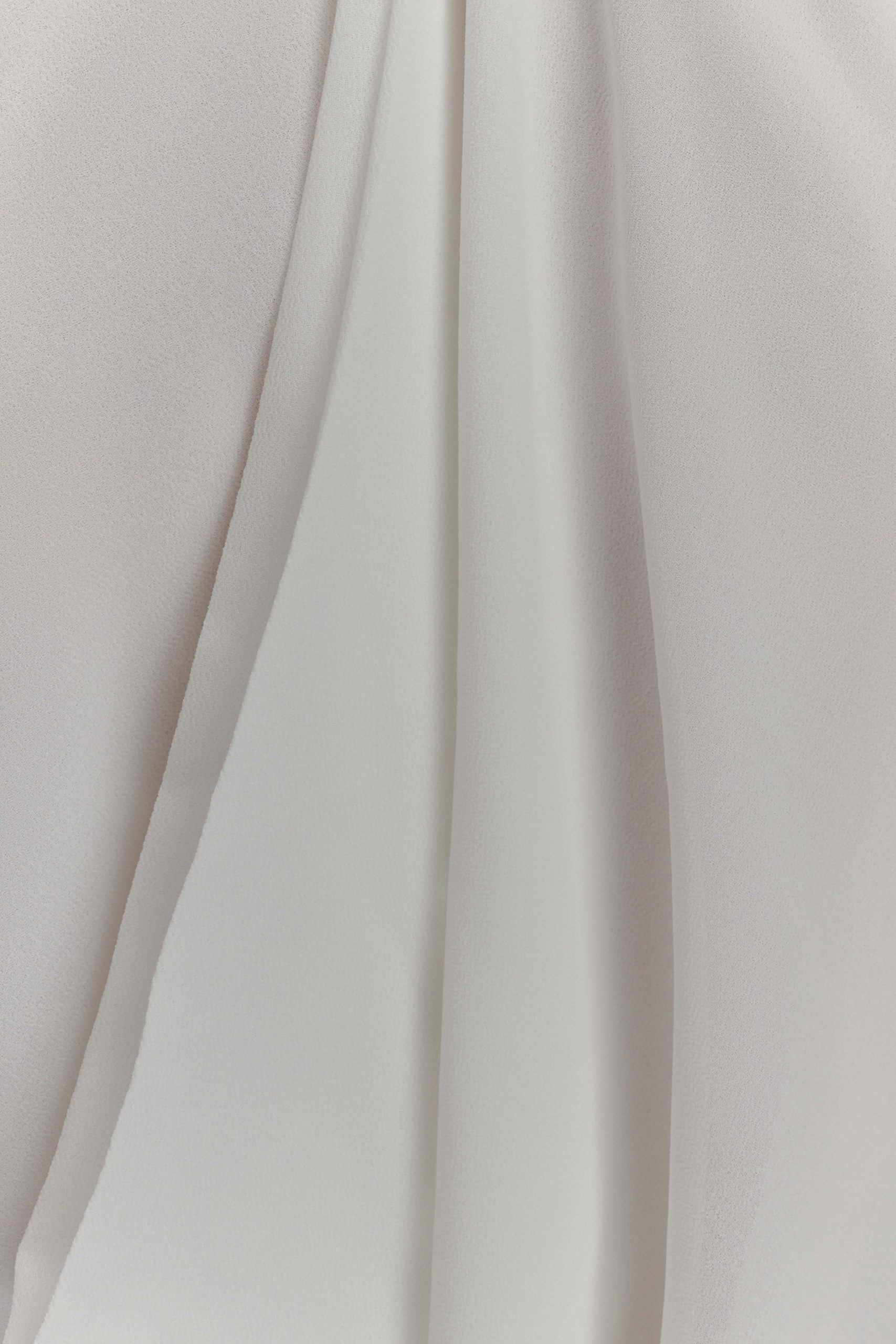 Rosalia Cowl Neck Maxi Dress - White - Image 5