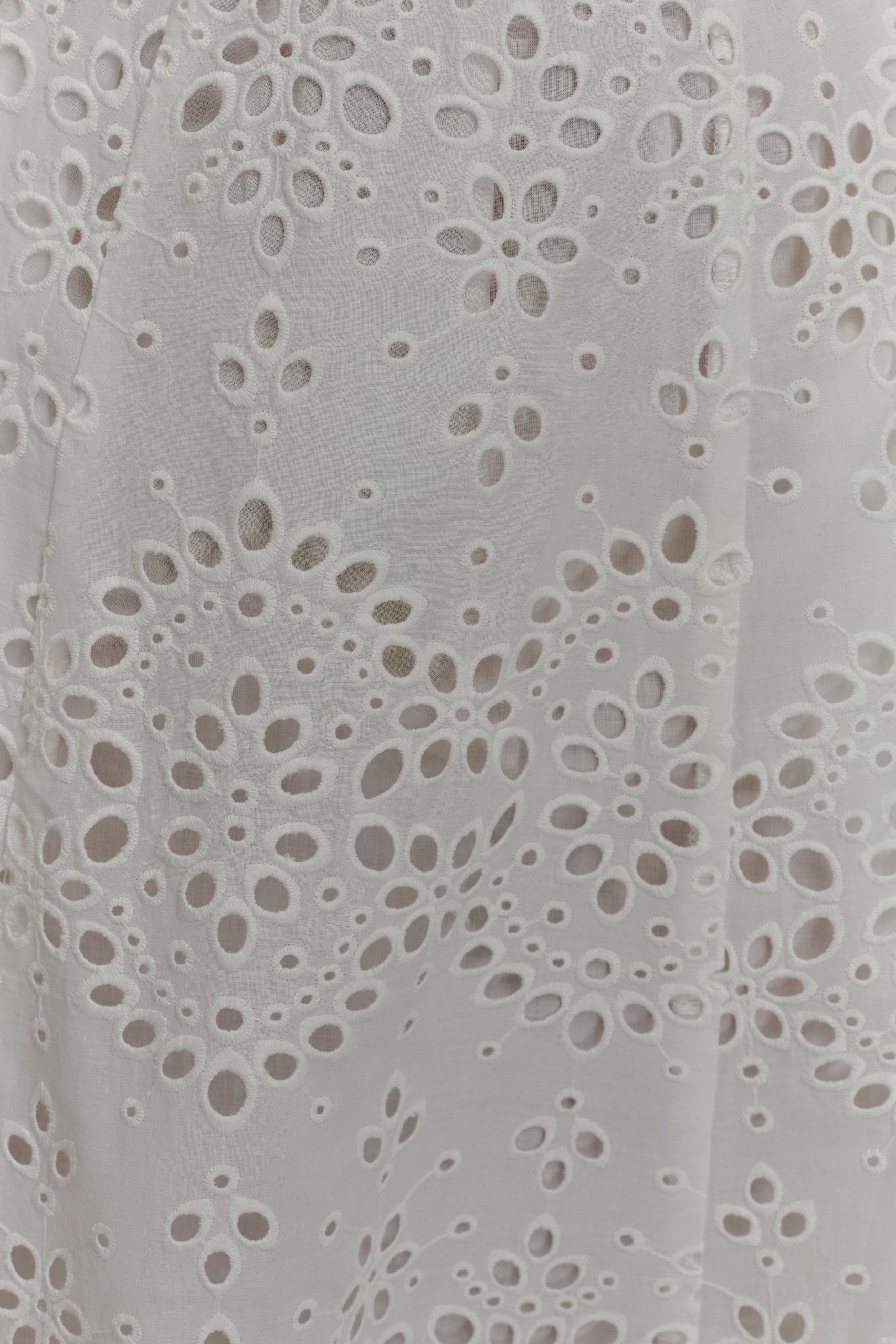 Arla Broderie Midi Skirt - White - Image 5