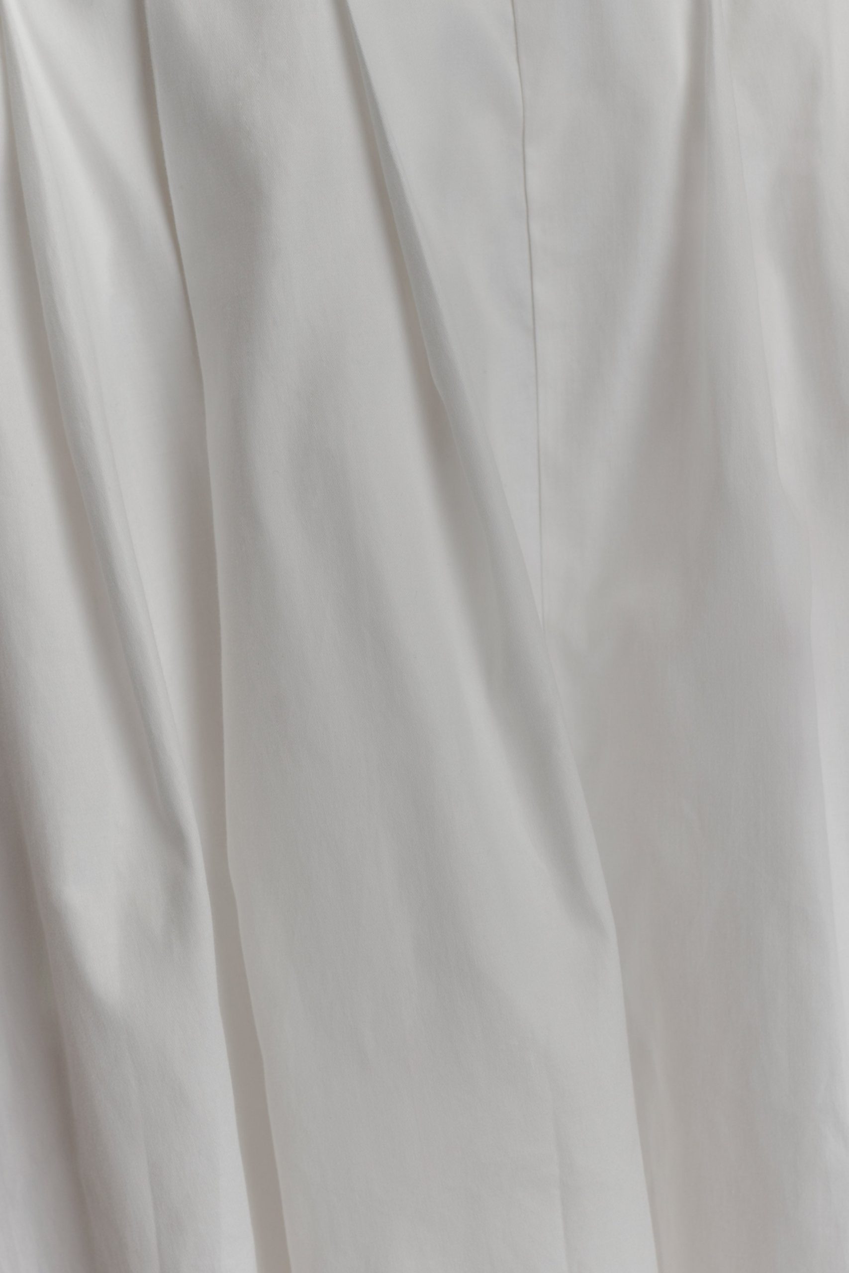 Mae A-Line Midi Skirt - White - Image 7