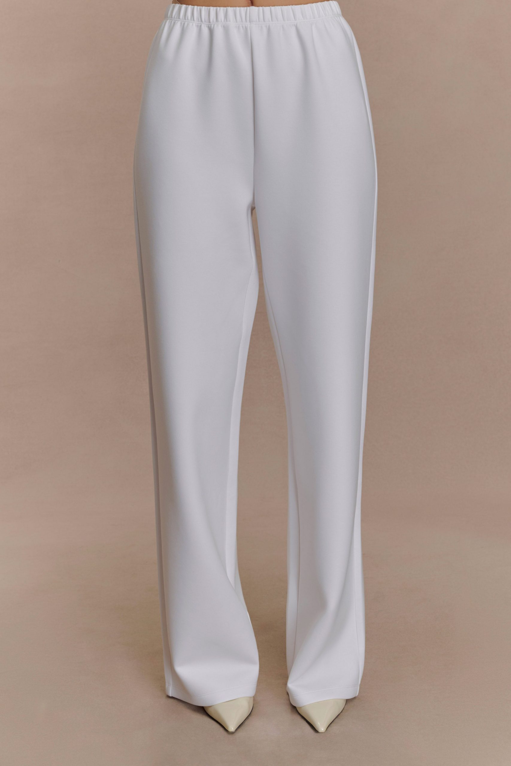 August Straight Leg Jogger - Ivory - Image 2