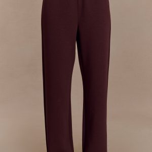 August Straight Leg Jogger - Chocolate
