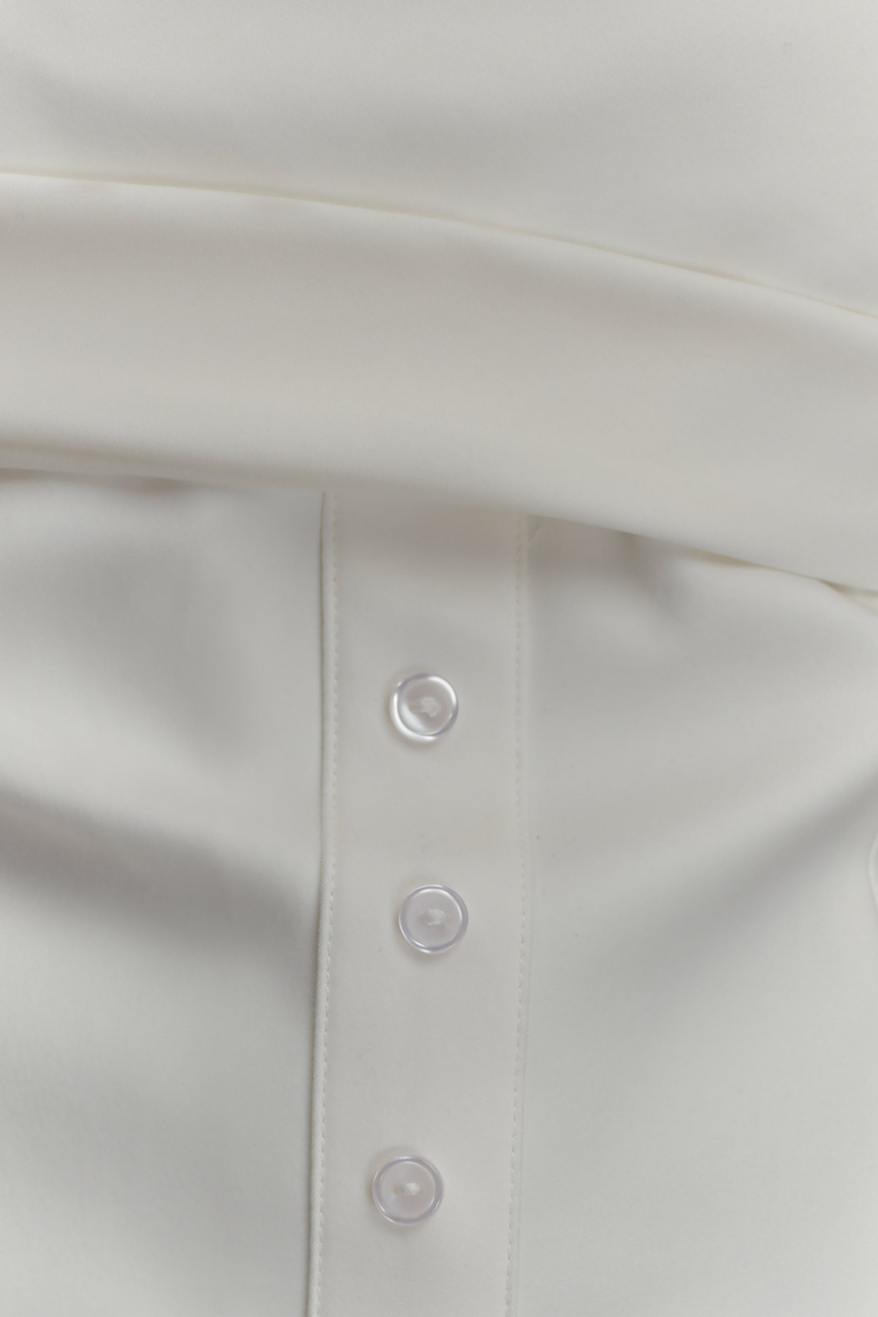 Zillah Strapless Cotton Top - White - Image 7