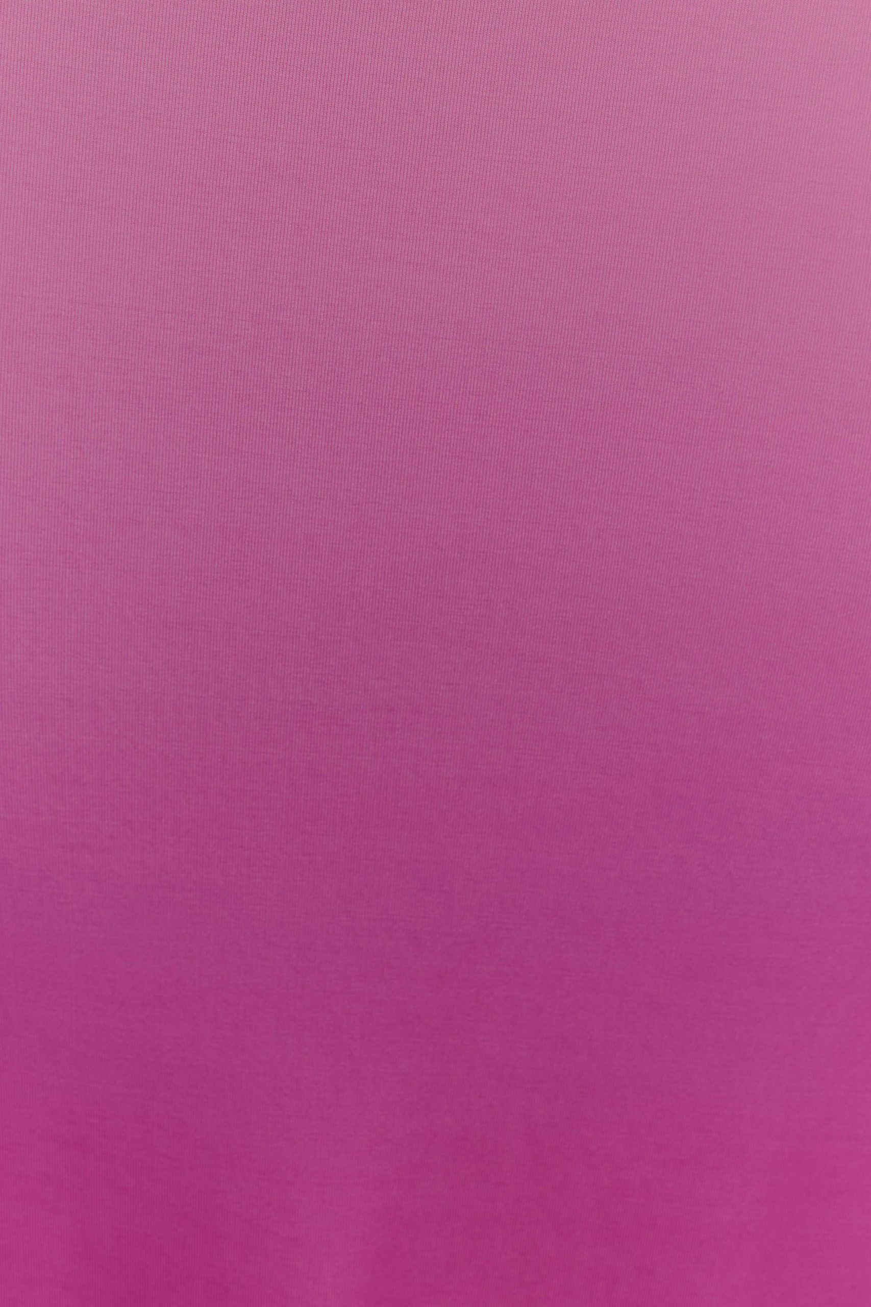 Bruna Slinky Fishtail Maxi Skirt - Ombre Pink - Image 7