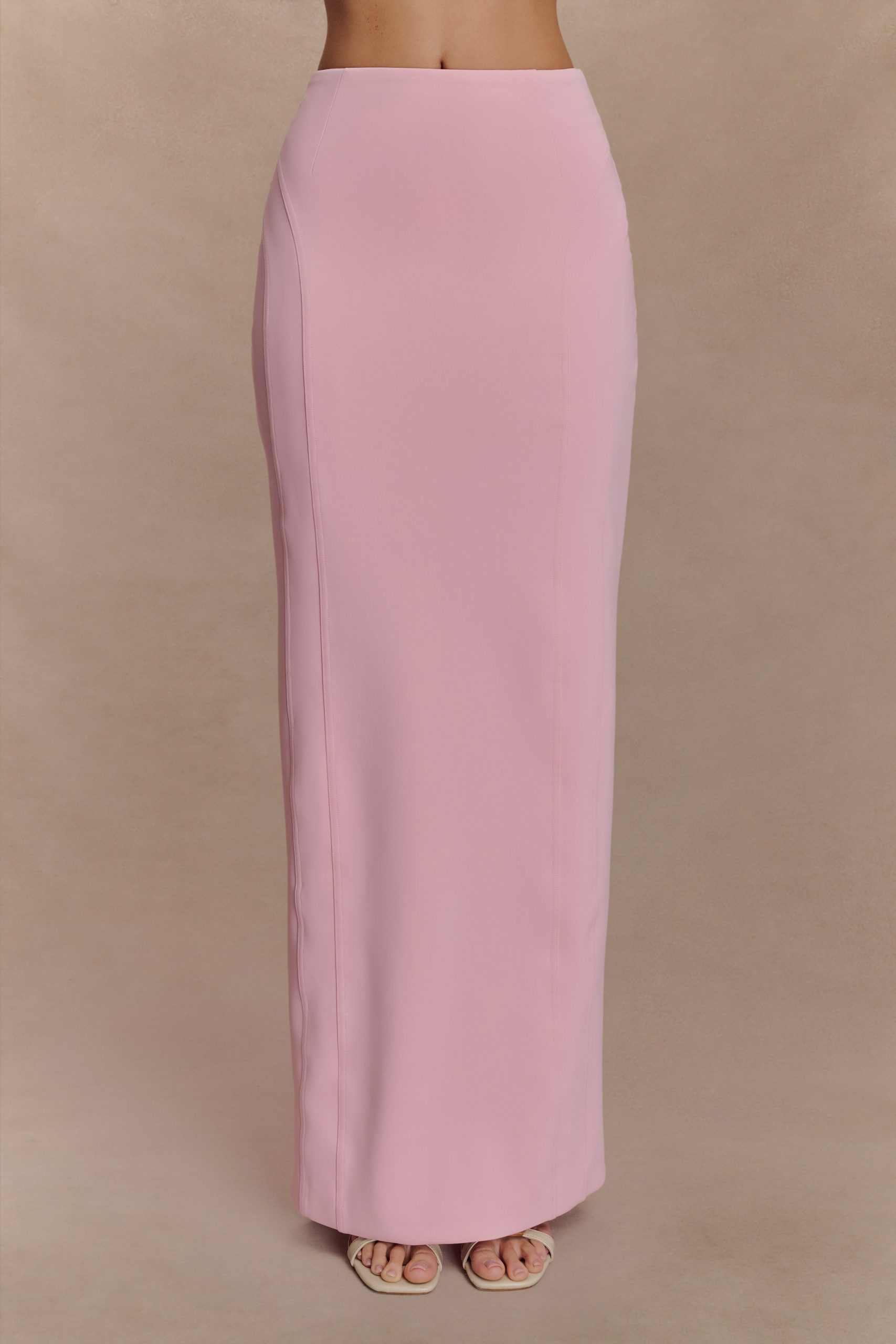 Alma High Waist Maxi Skirt - Candy Pink - Image 2