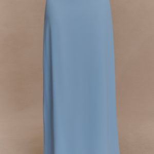 Katalina Chiffon Maxi Skirt - Sky Blue