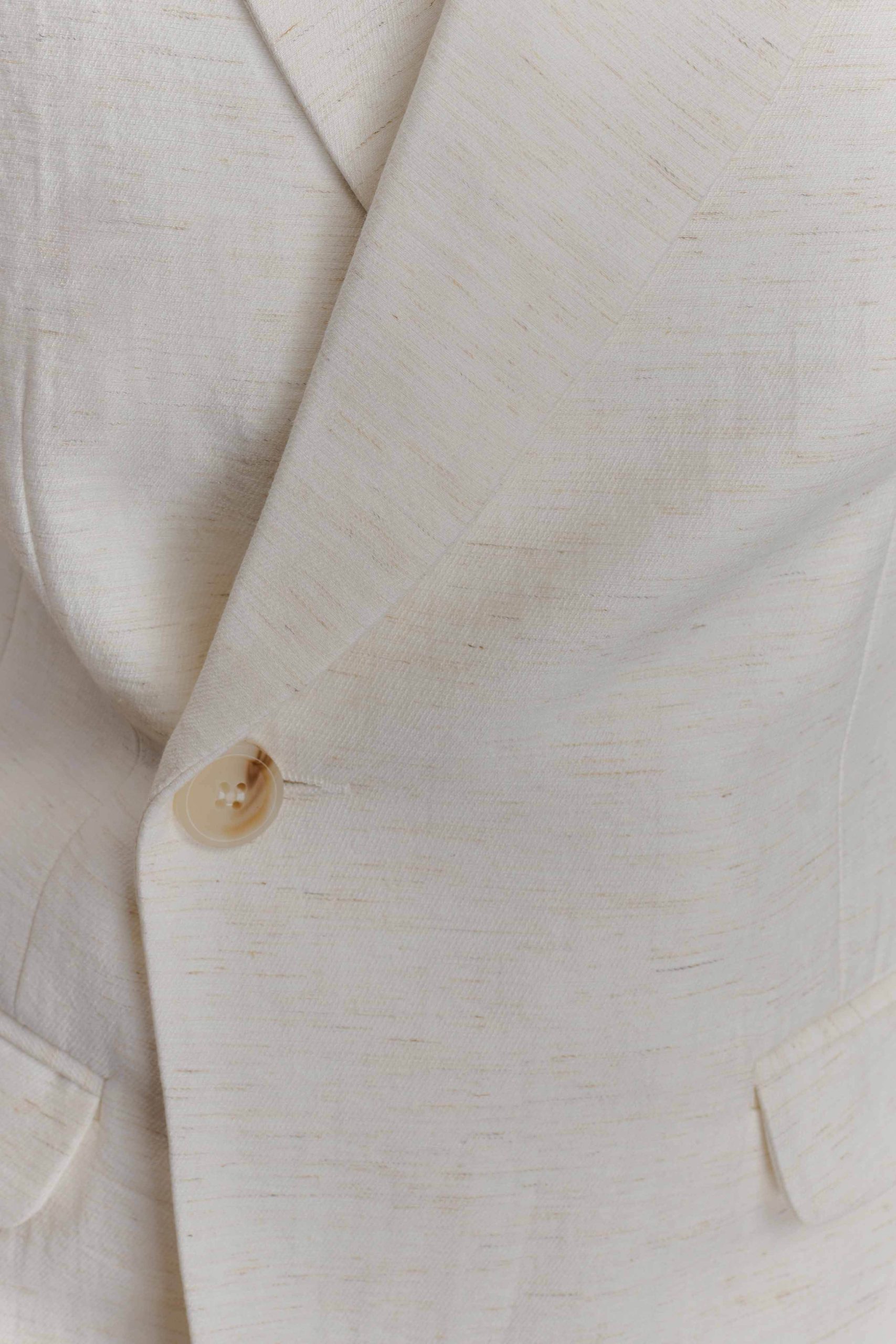 Jameson Cinched Linen Blazer - Oat Marle - Image 7