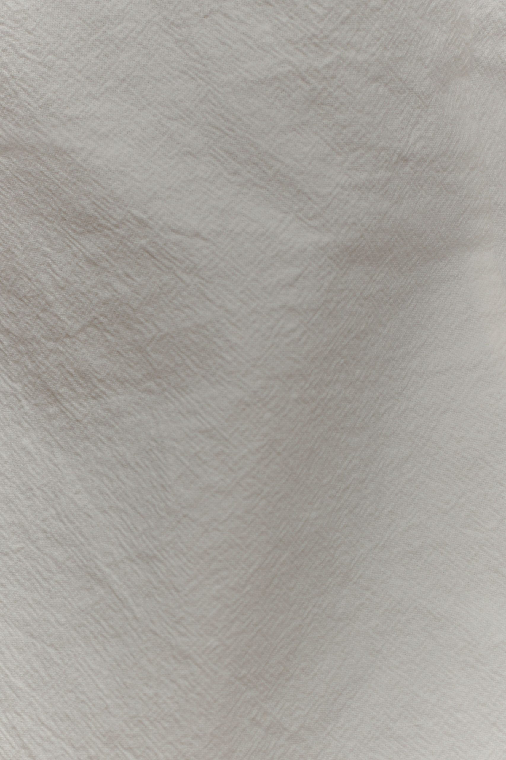 Annalee Cotton Beaded Tie Shirt - White - Image 7