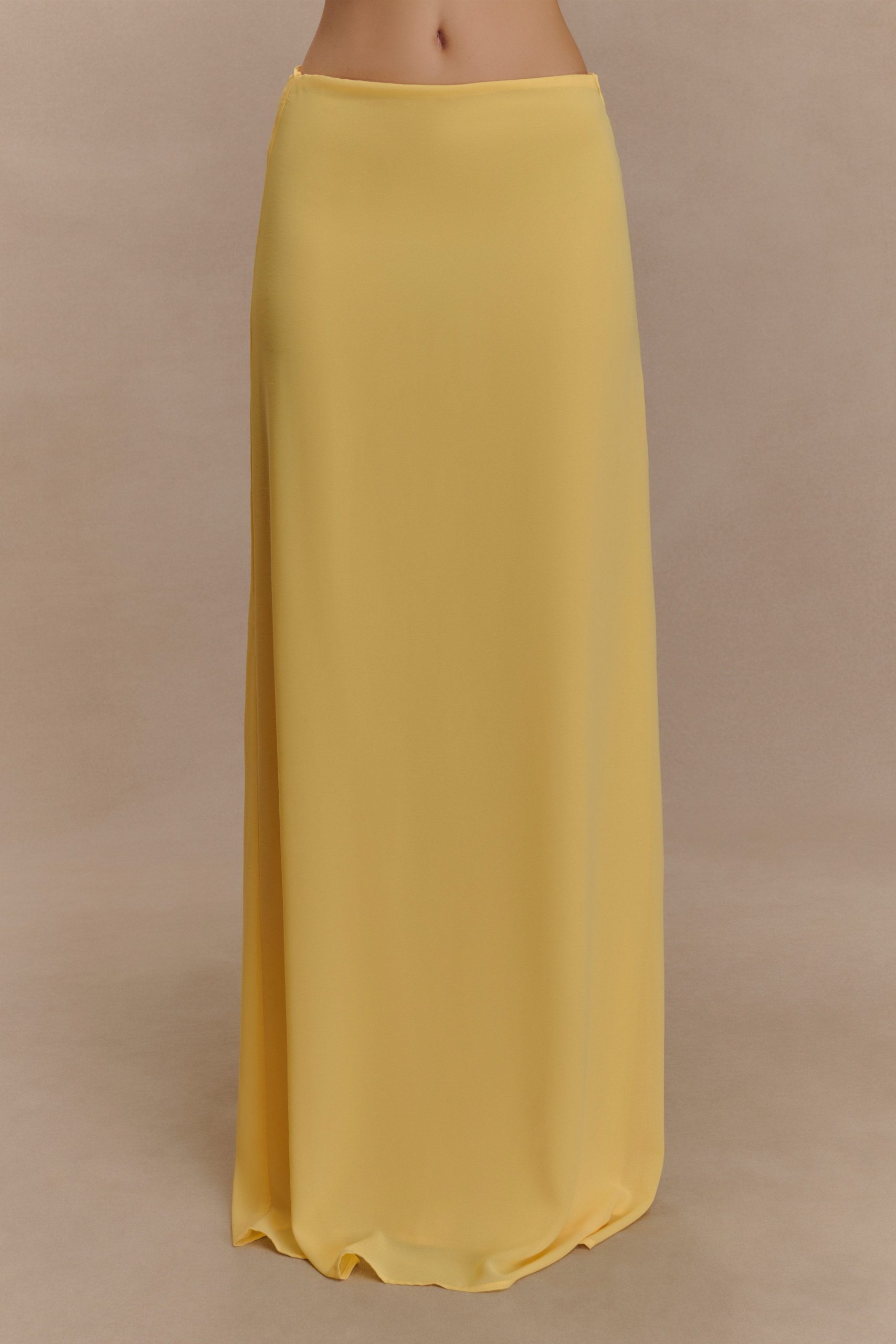 Katalina Chiffon Maxi Skirt - Butterscotch - Image 2