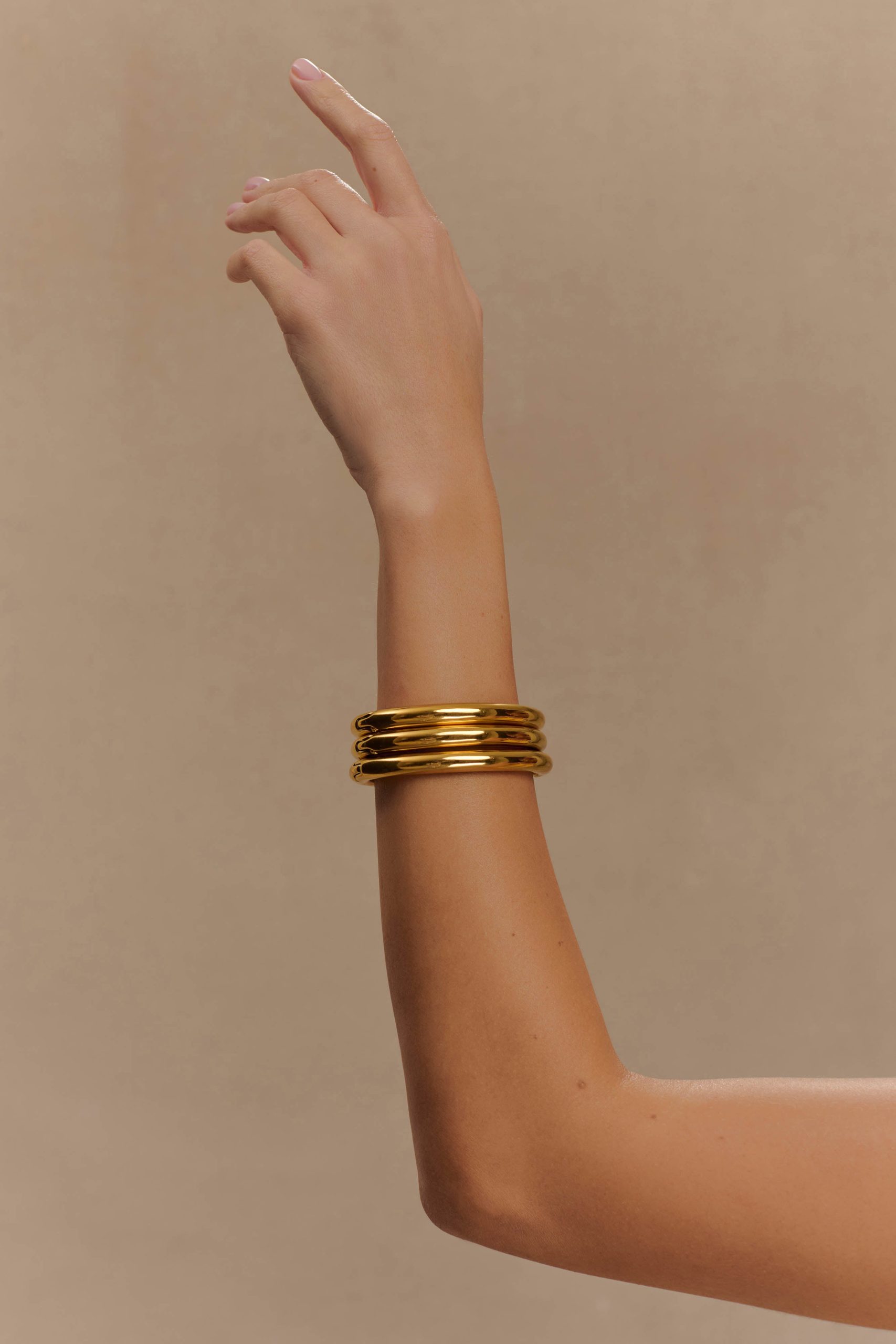 Leilani Bangle Set - Gold - Image 3