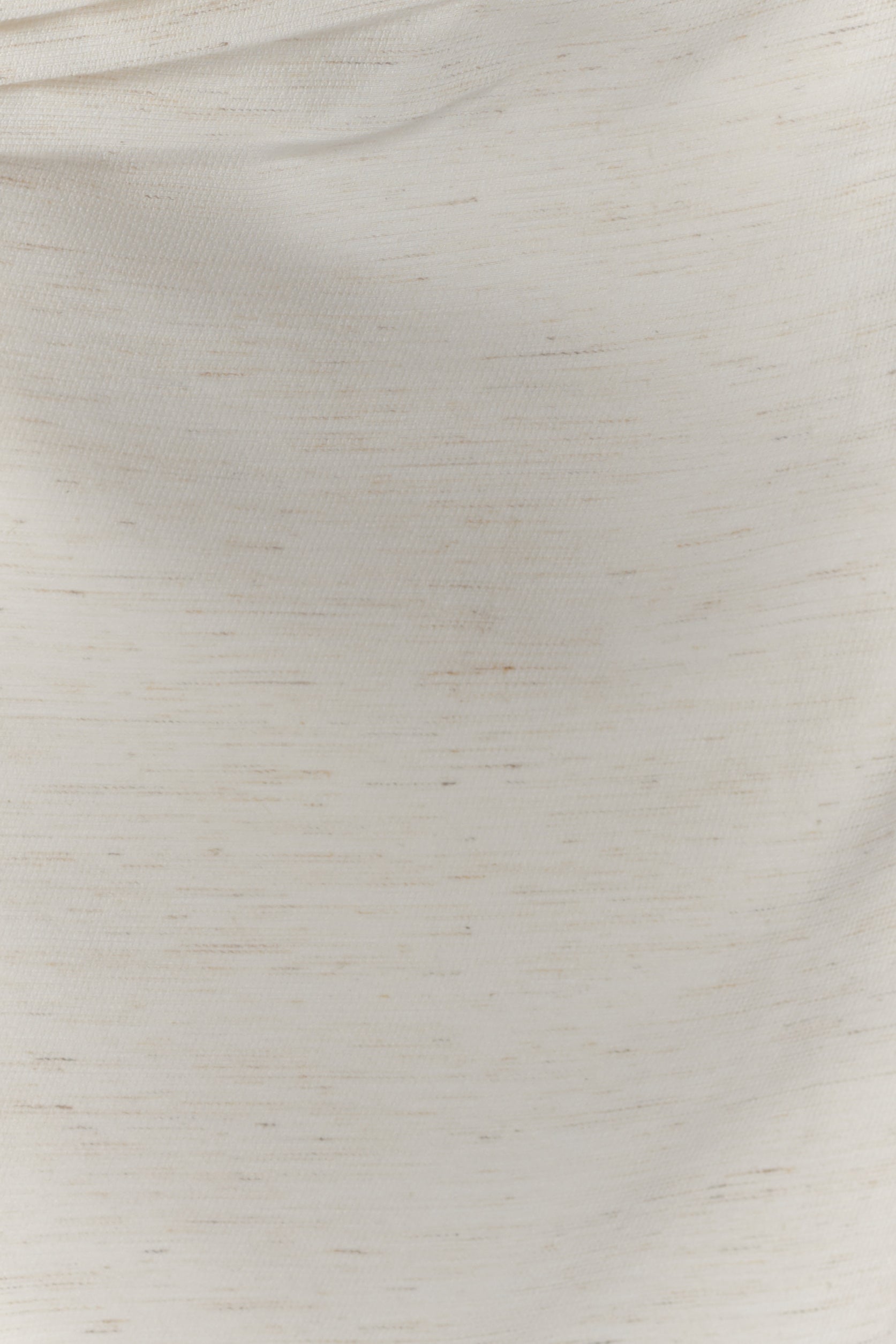 Steph Strapless Linen Mini Dress - White - Image 7
