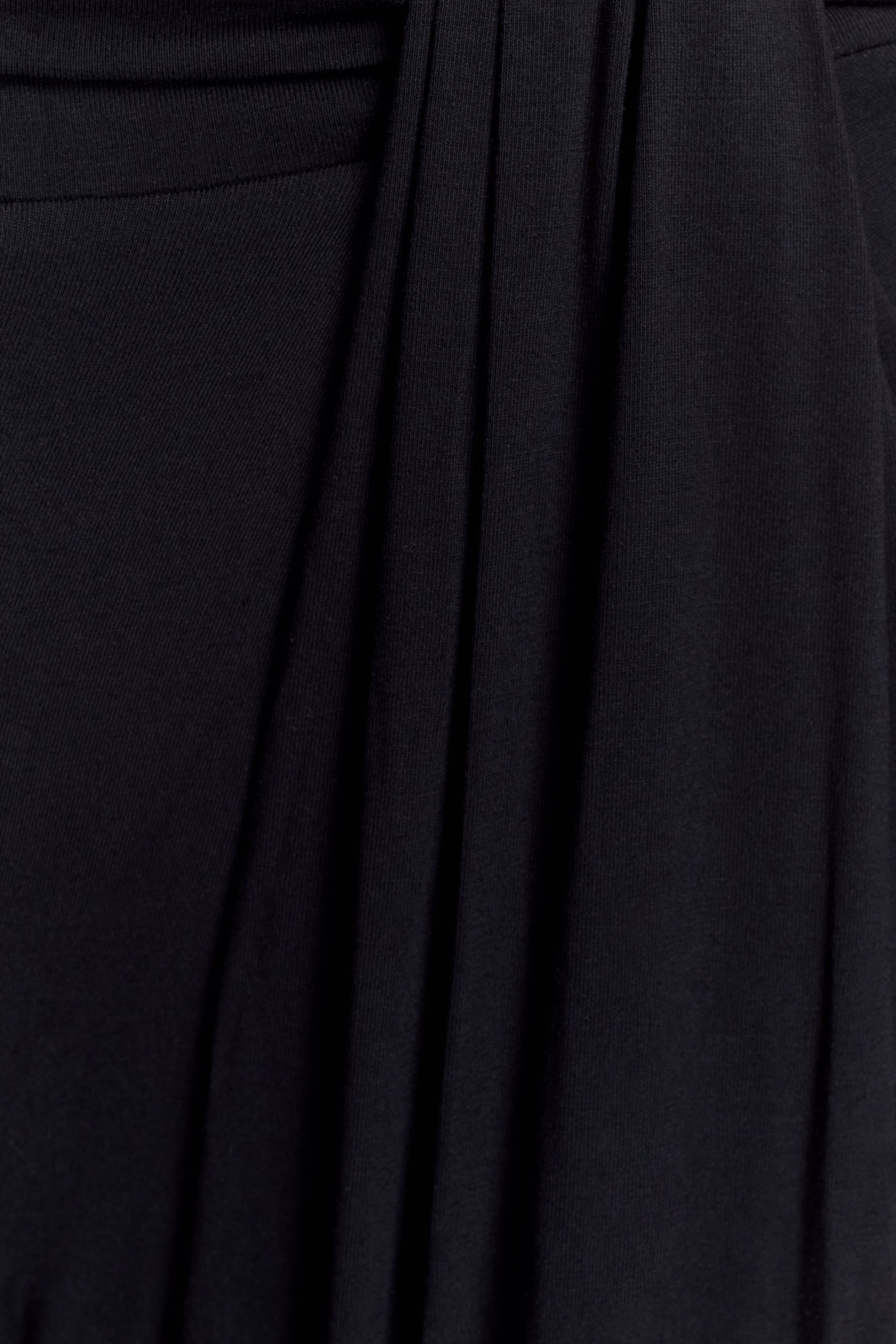 Ramona Modal Straight Leg Pant - Black - Image 6