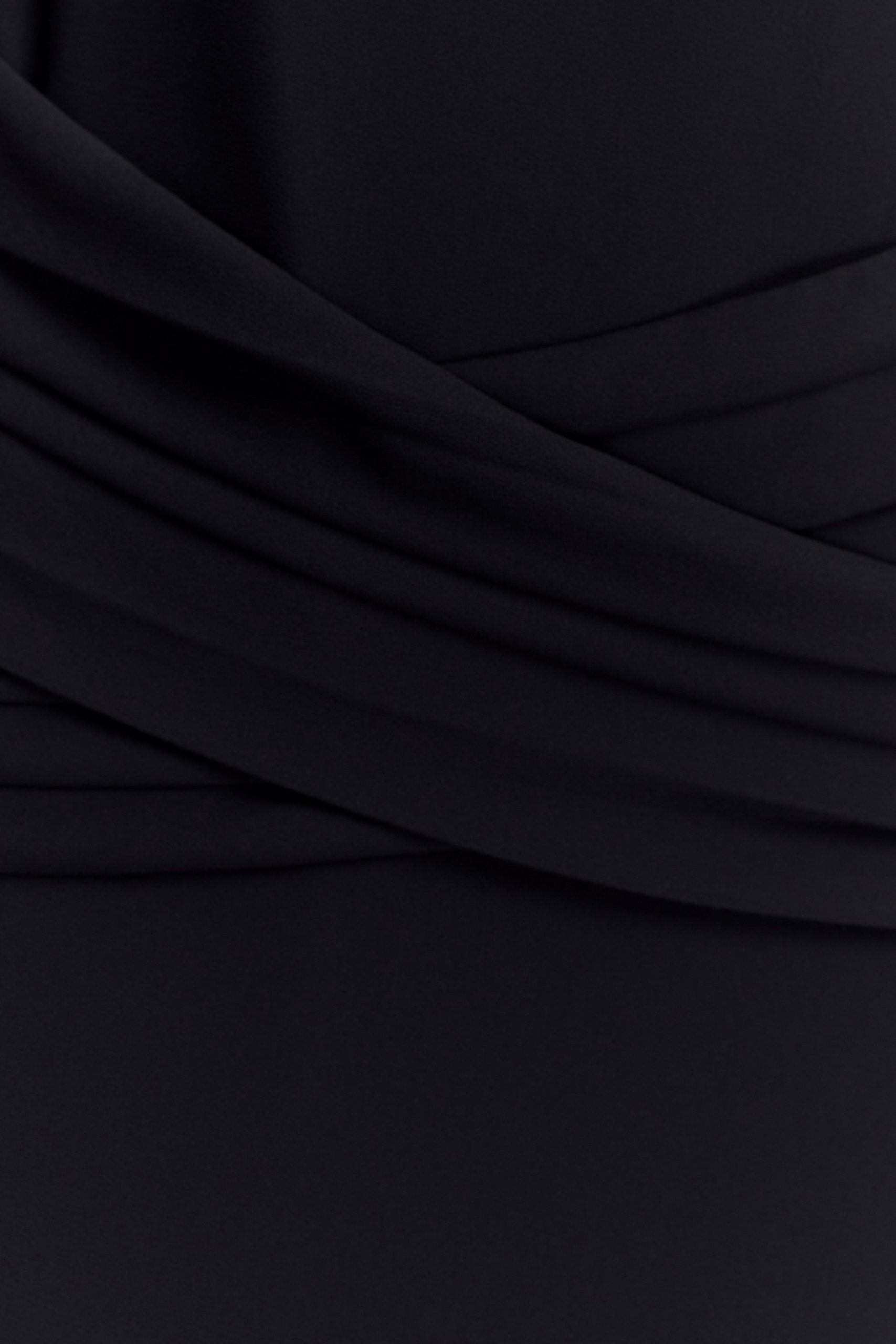 Analia Chiffon Maxi Dress - Black - Image 6