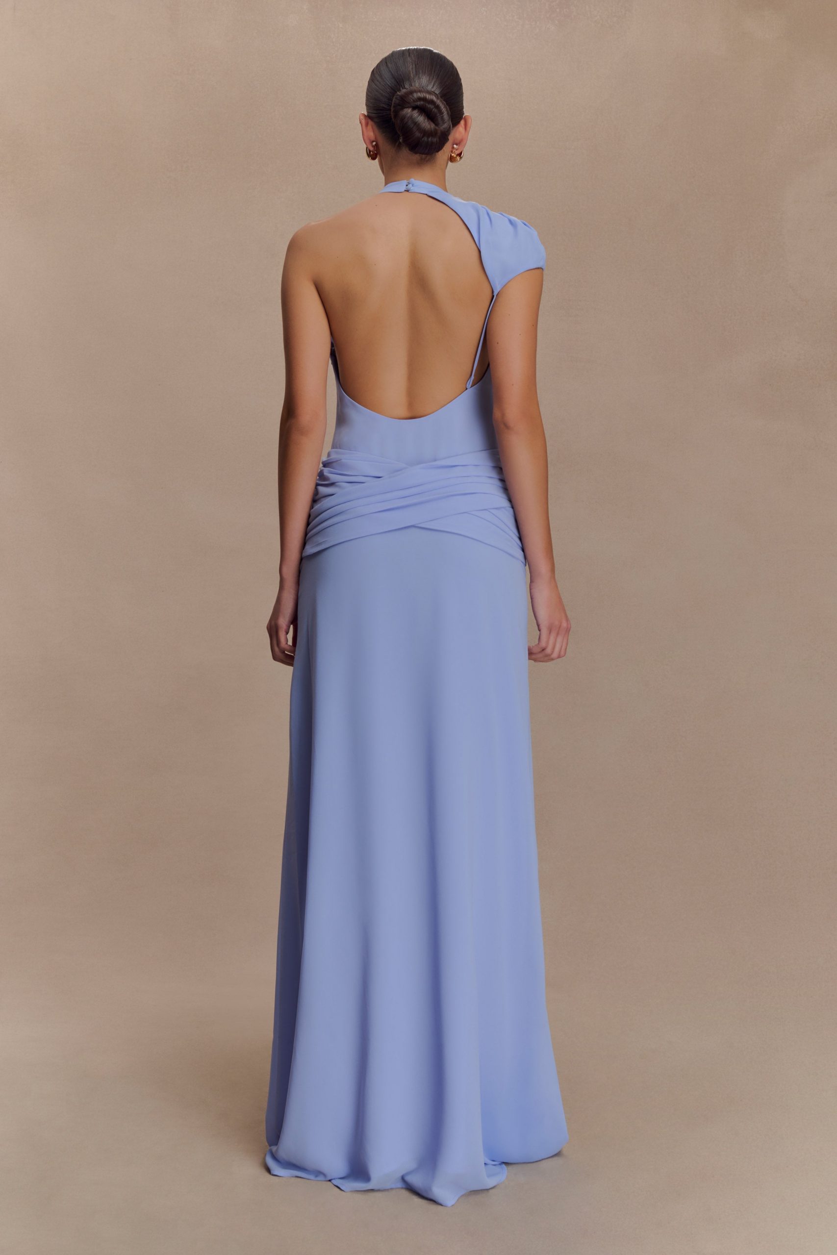 Analia Chiffon Maxi Dress - Lilac - Image 2