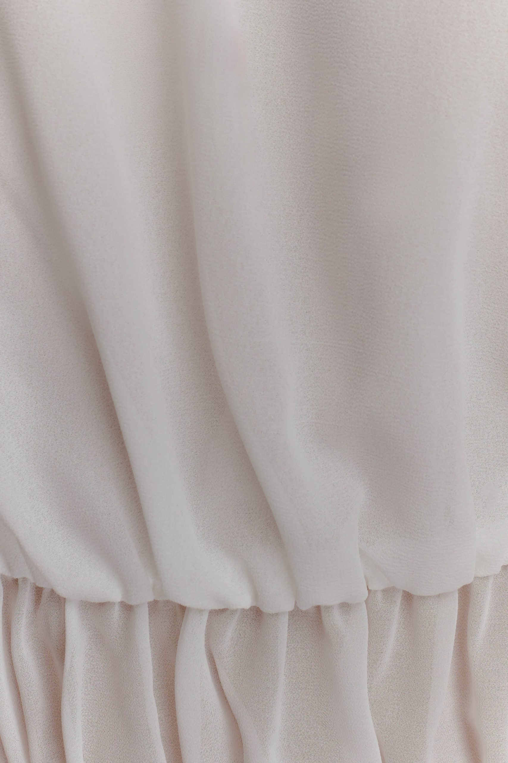 Carlie Chiffon Maxi Skirt - Ivory - Image 8