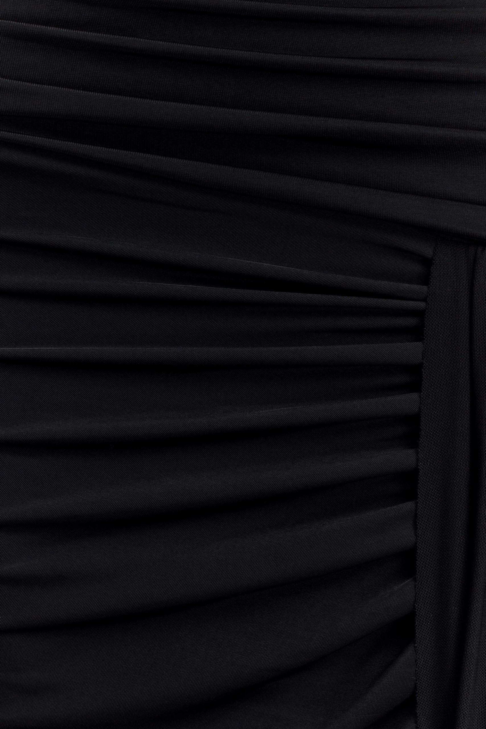 Calandra Slinky Maxi Skirt - Black - Image 6