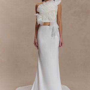 Sena Bridal Top - White