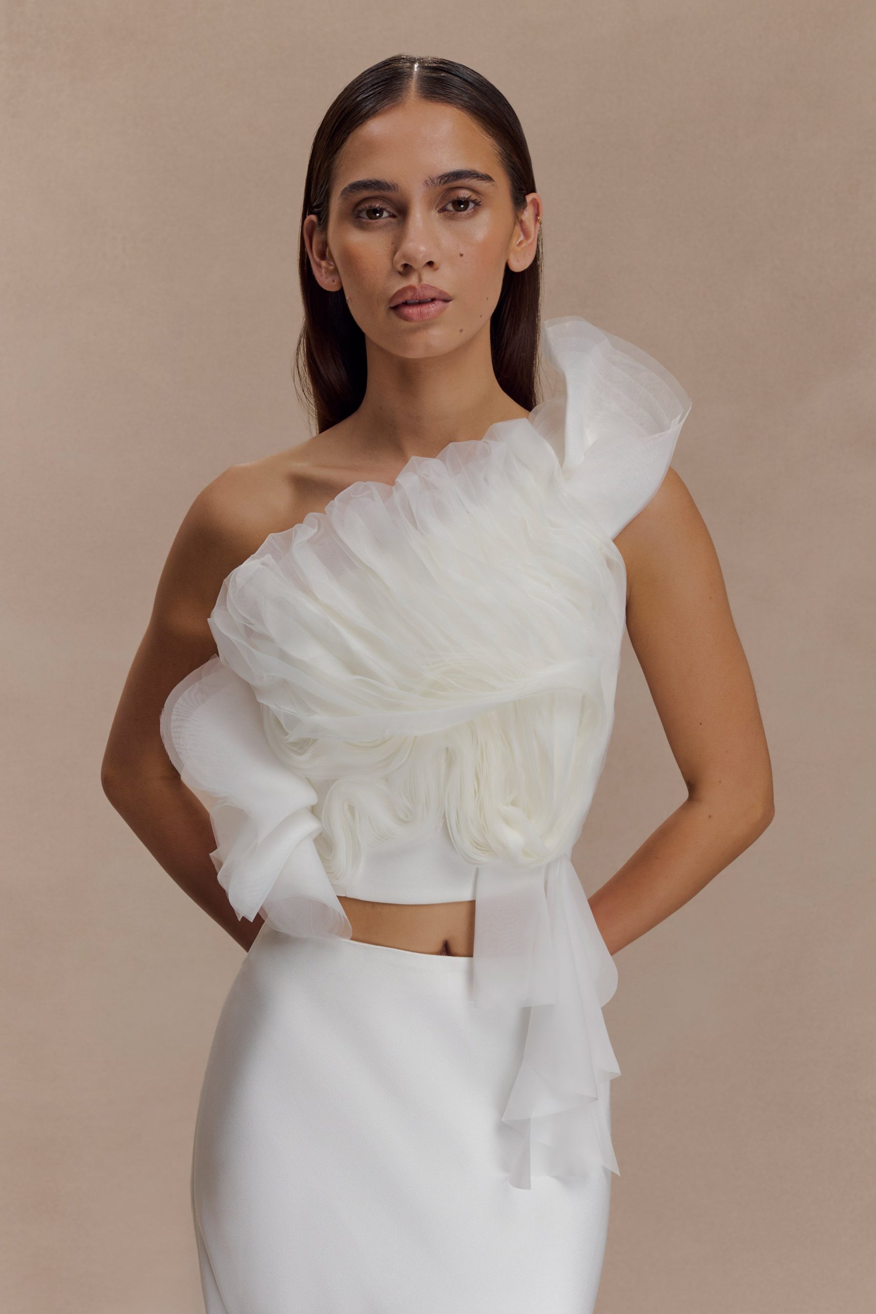 Sena Bridal Top - White - Image 3