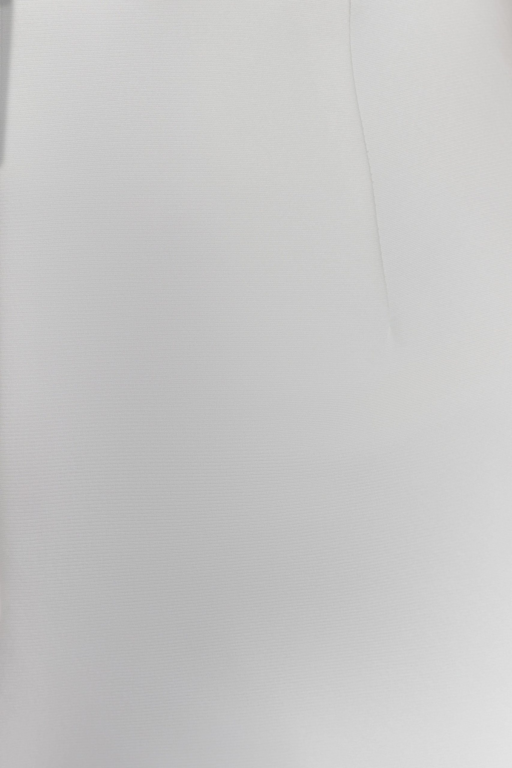 Anne Satin Mini Short - White - Image 7