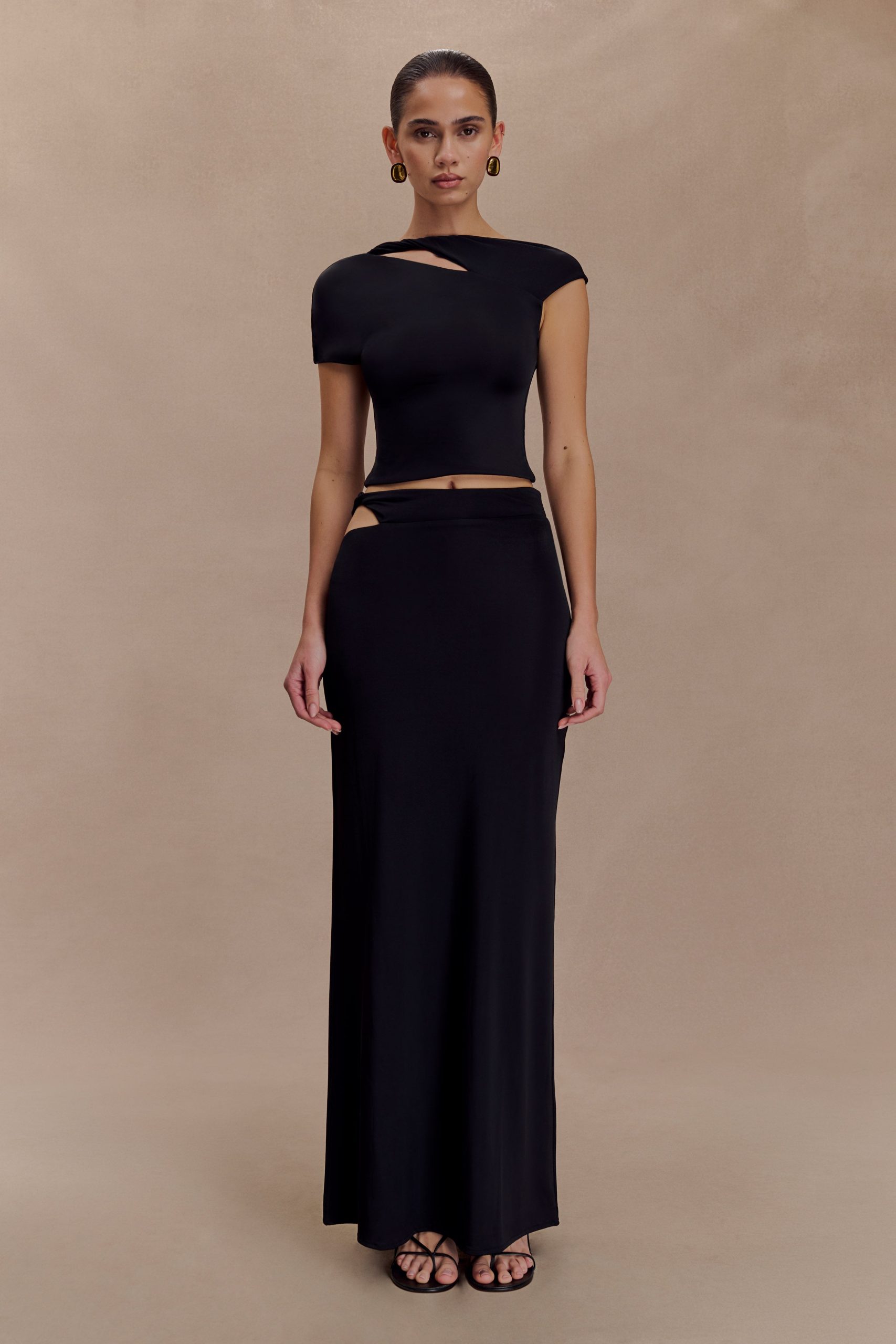 Haven Slinky Twist Top - Black - Image 7