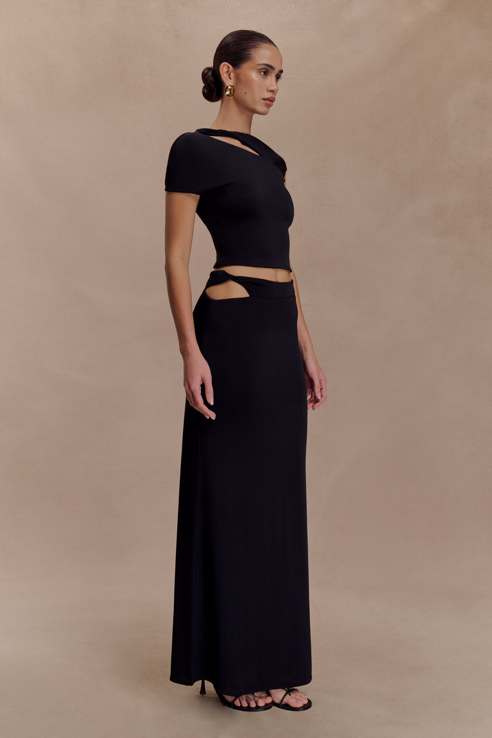 Haven Slinky Twist Top - Black - Image 5