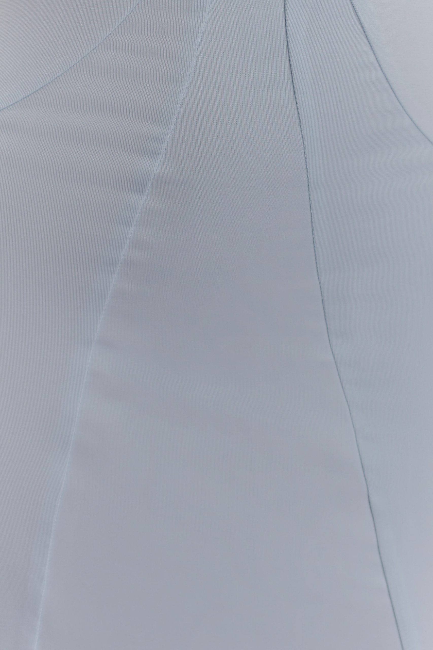 Juliet Slinky Maxi Dress With Scarf - Pale Blue - Image 6