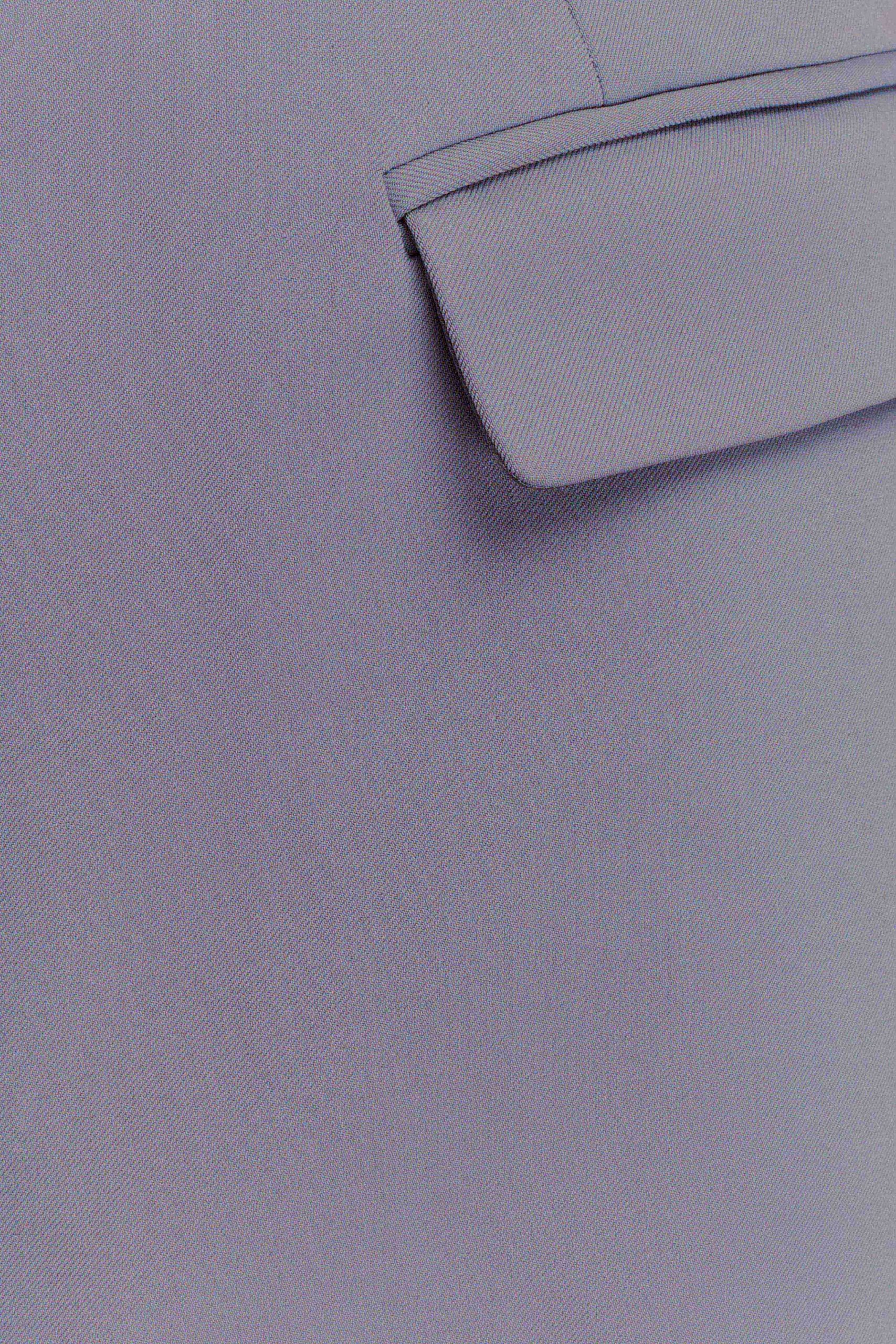 Gretchen Suiting Mini Dress - Grey - Image 7