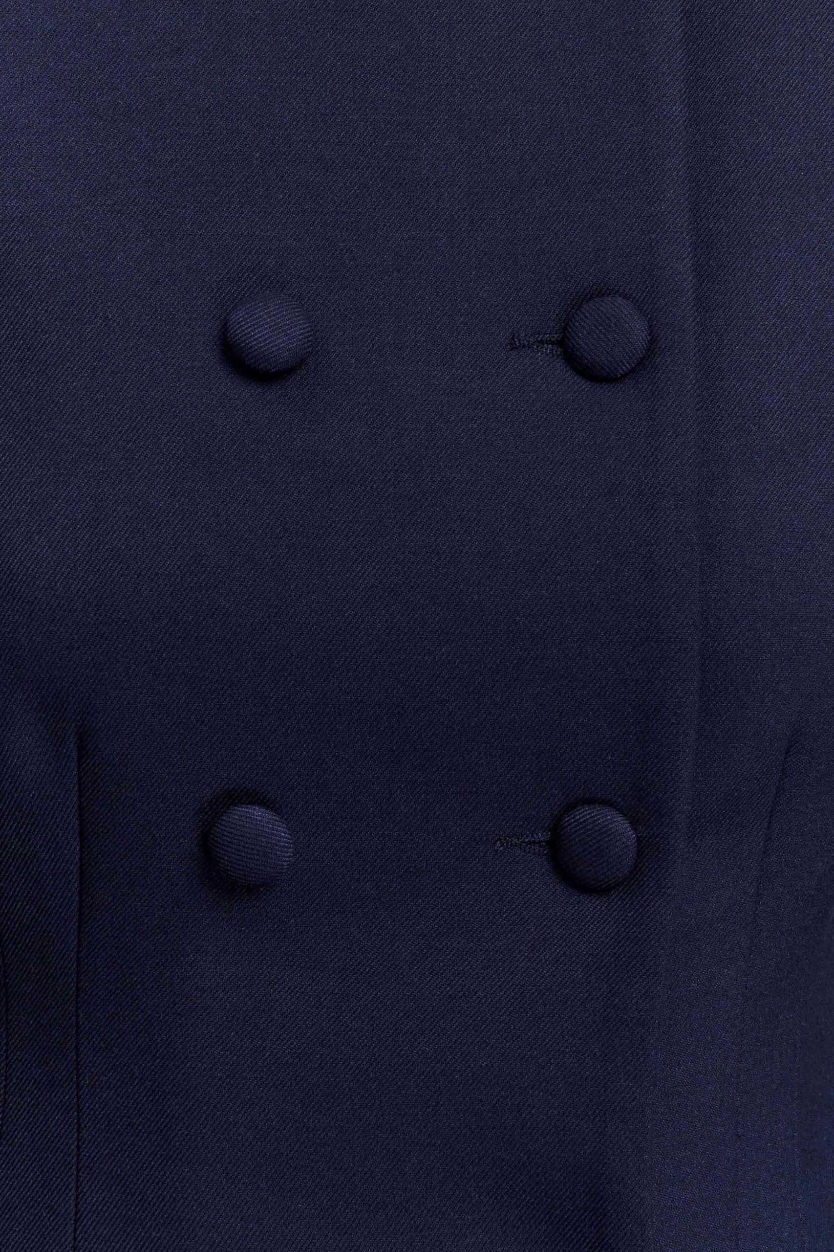 Beatrice Blazer Mini Dress - Navy - Image 7