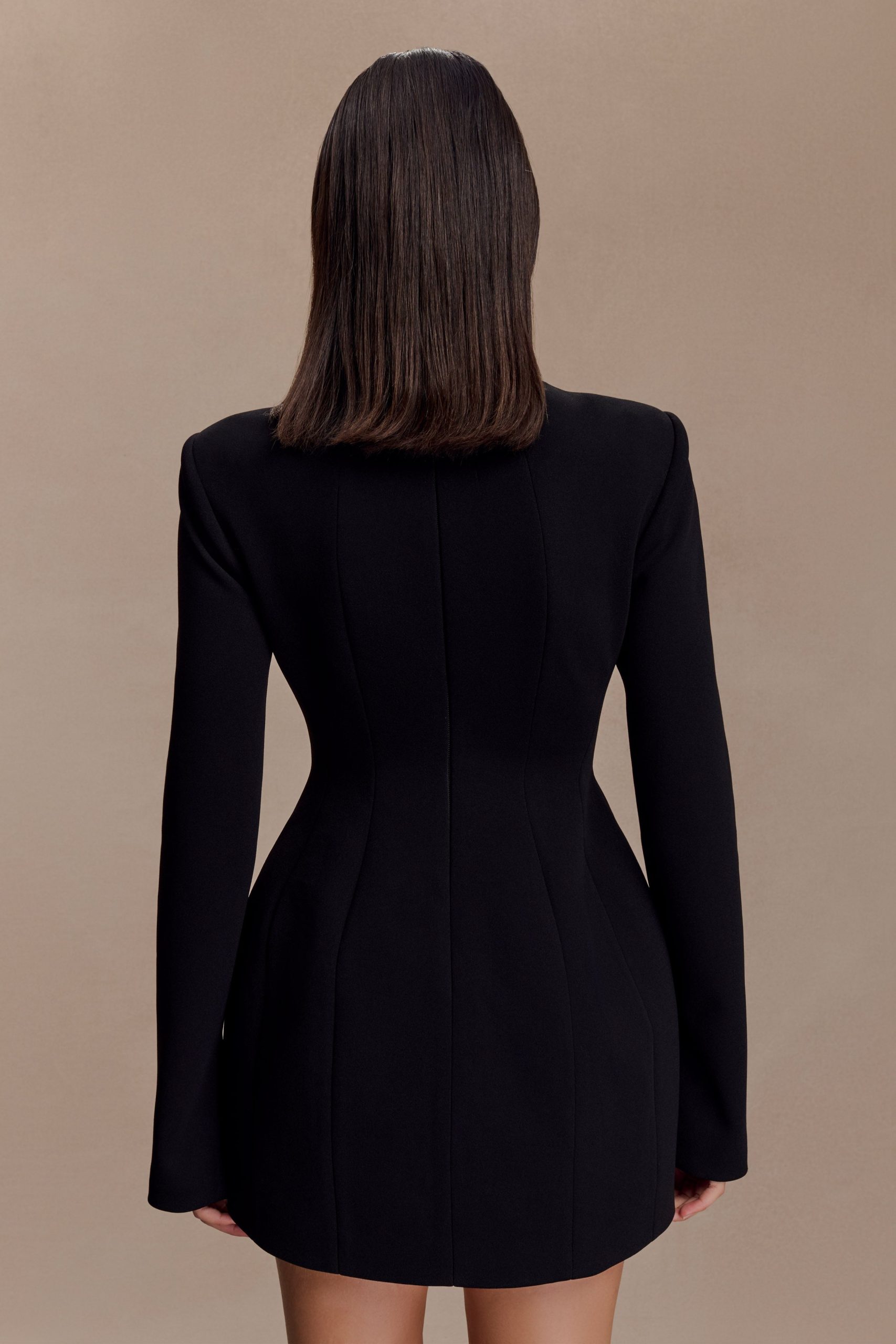 Michelle Cut Out Mini Dress - Black - Image 2