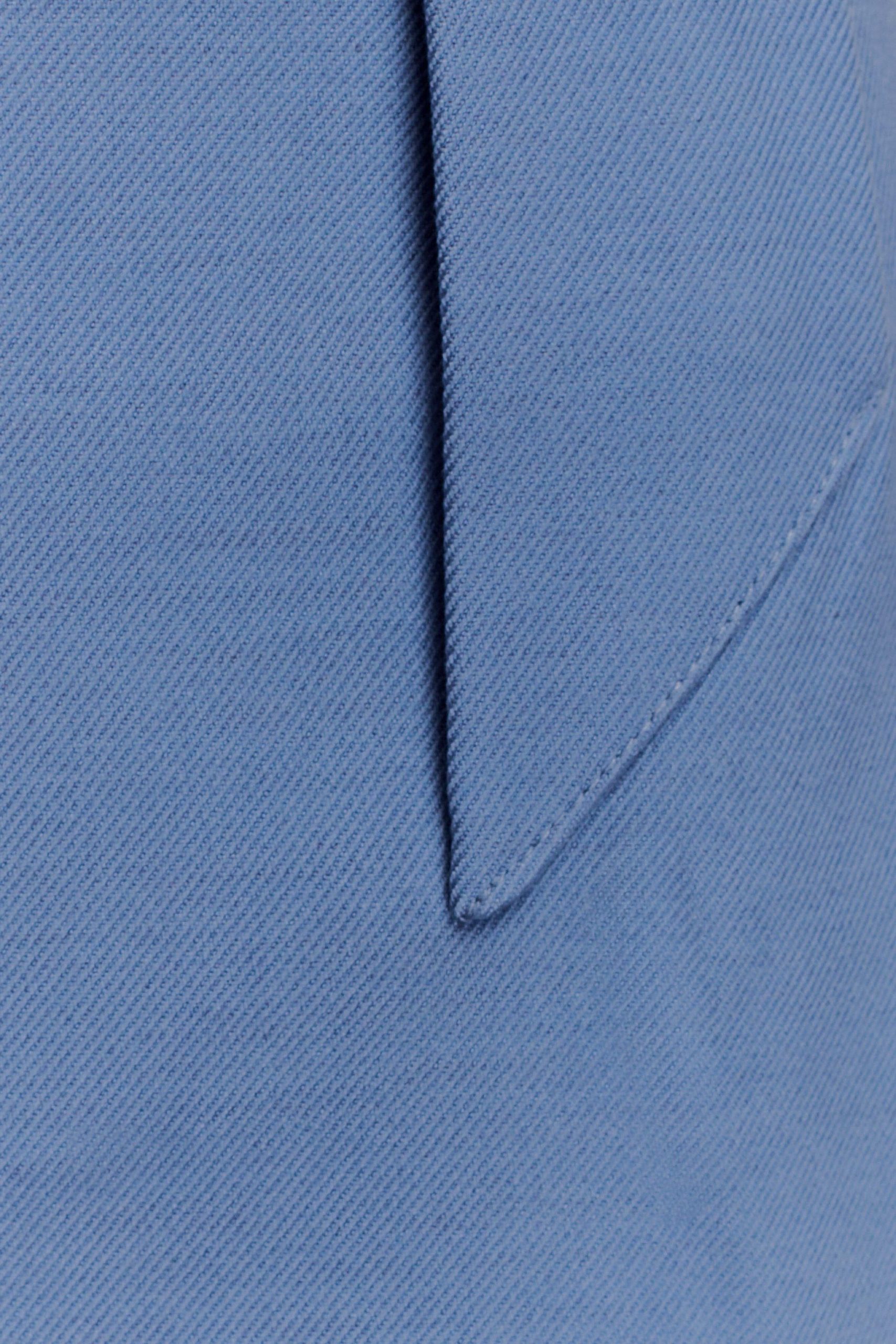 Gina Suiting Mini Skirt - Ocean Blue - Image 6