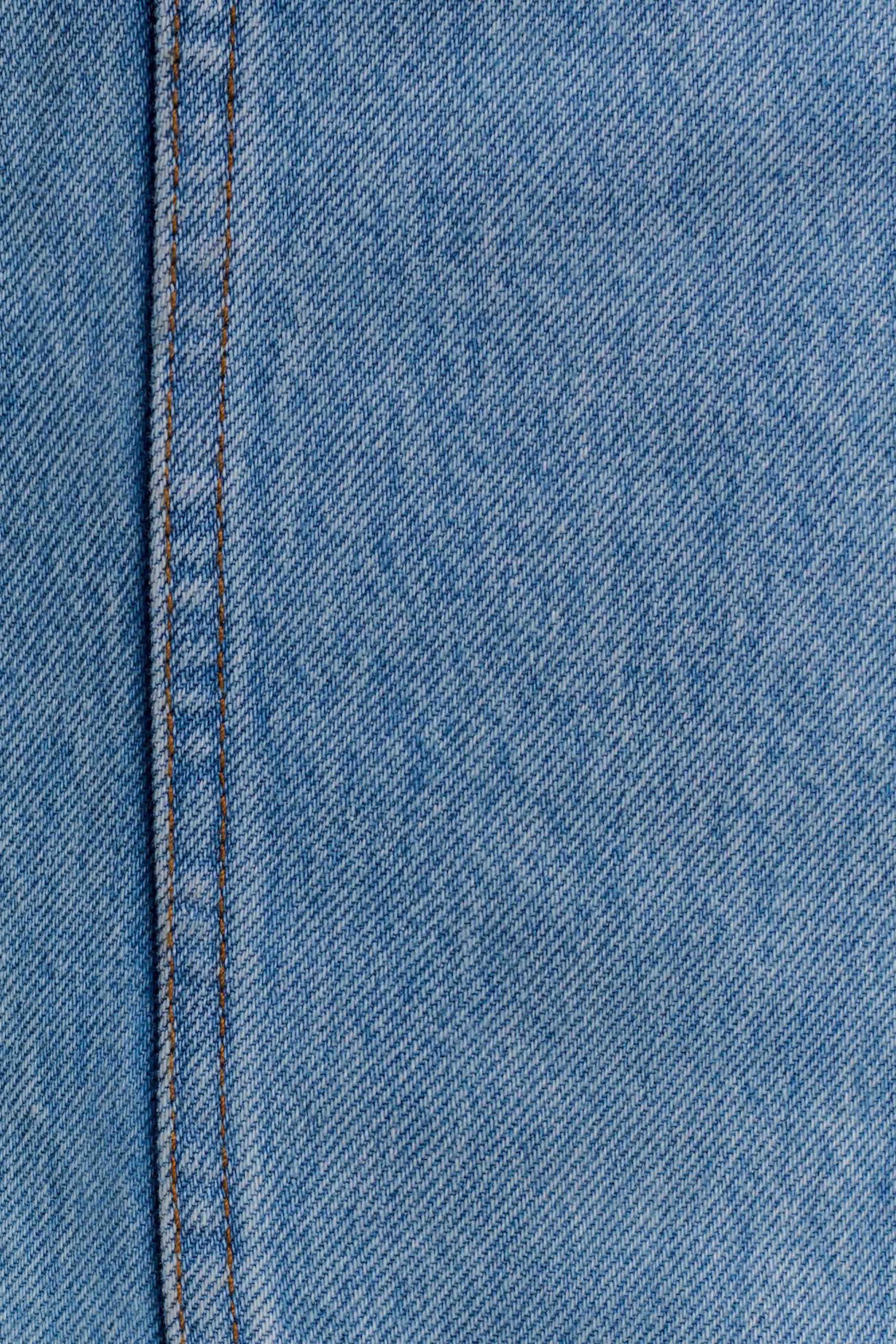 Meadow Denim Corset Halter Top - Classic Blue - Image 8