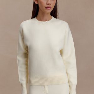 Braxton Cozy Knit Jumper - Ivory