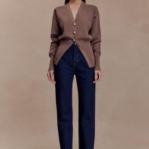 Tina Mom Jean - Indigo Blue