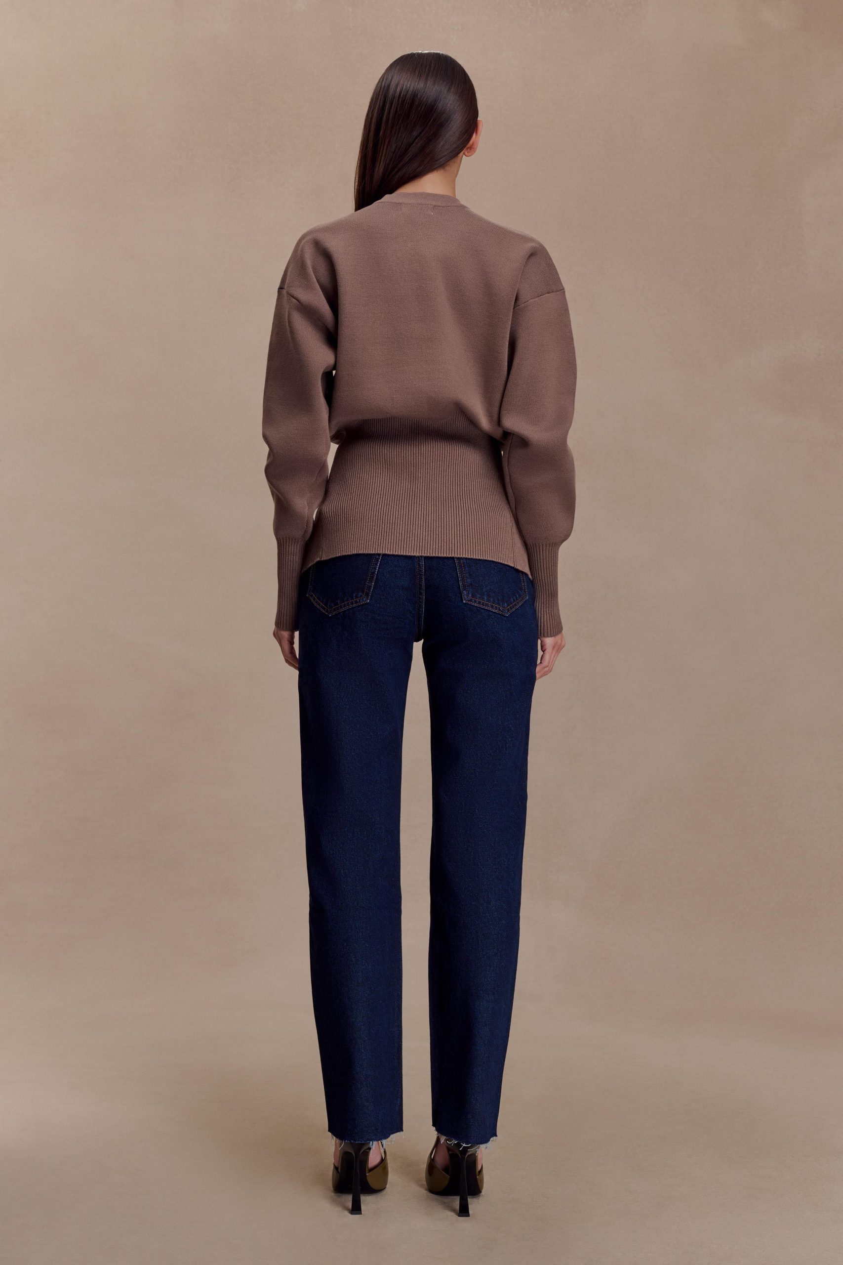 Tina Mom Jean - Indigo Blue - Image 2