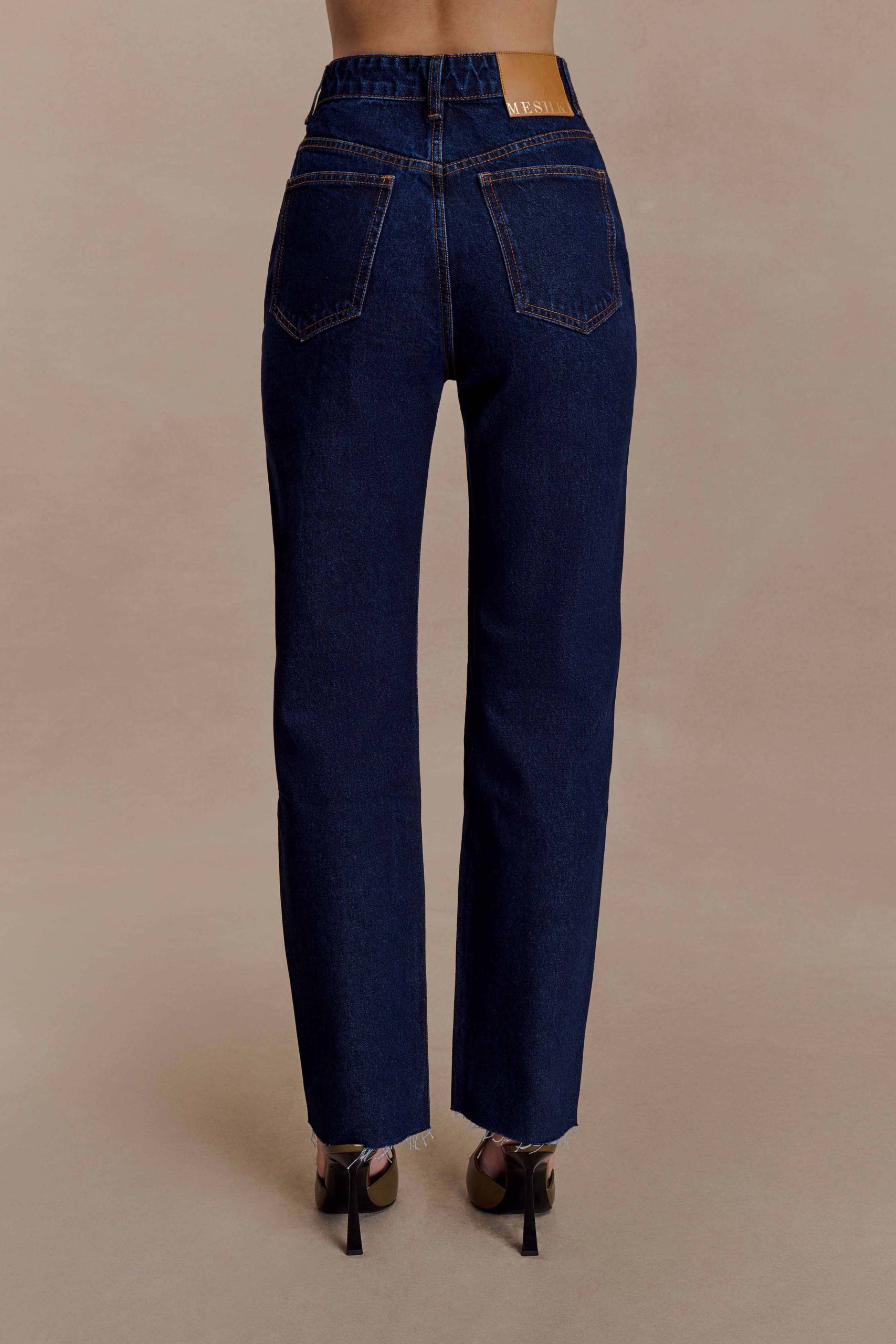 Tina Mom Jean - Indigo Blue - Image 5