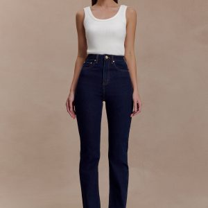 Janessa Skinny Denim Jeans- Indigo Blue