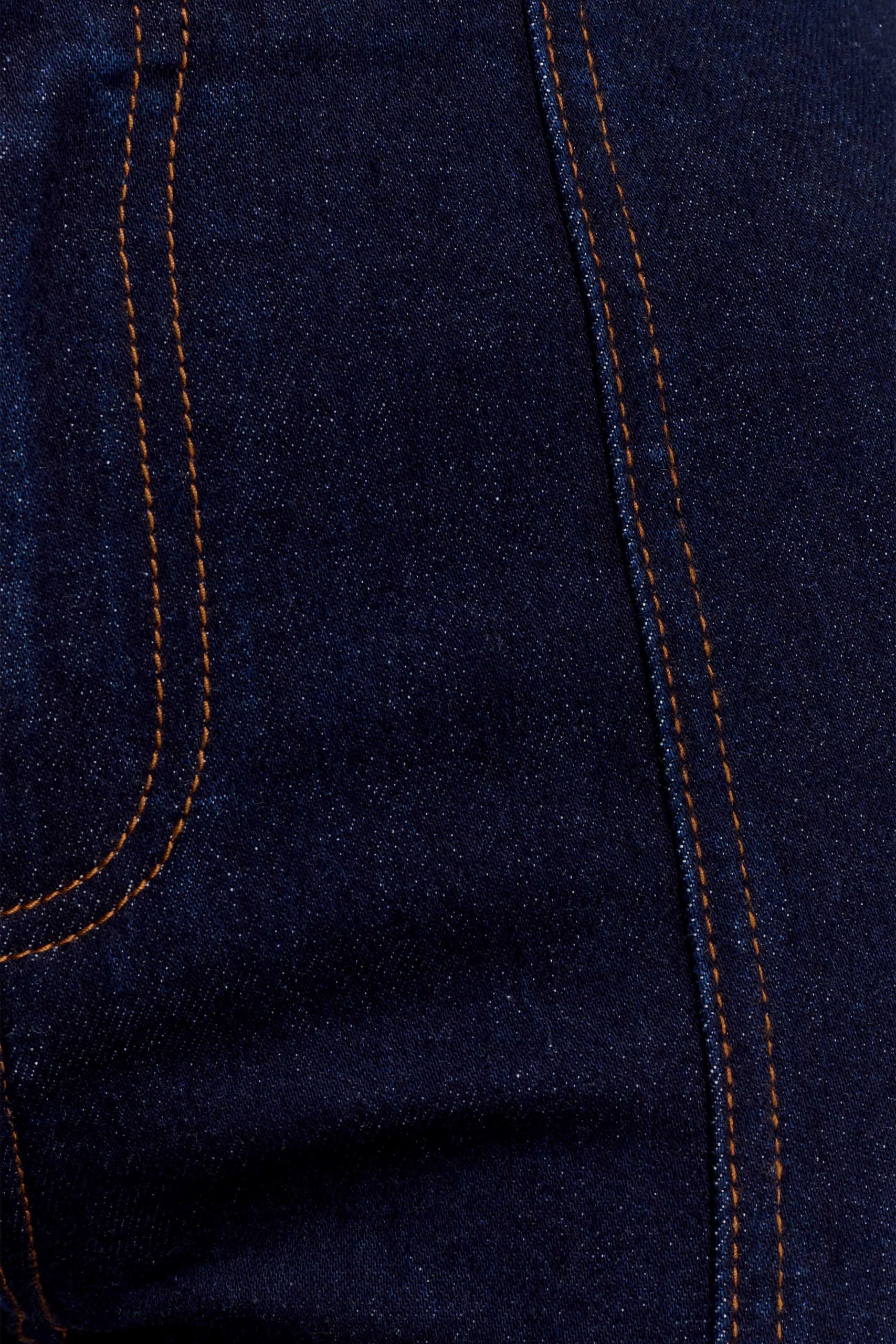 Clio Paneled Flare Jeans - Indigo Blue - Image 9
