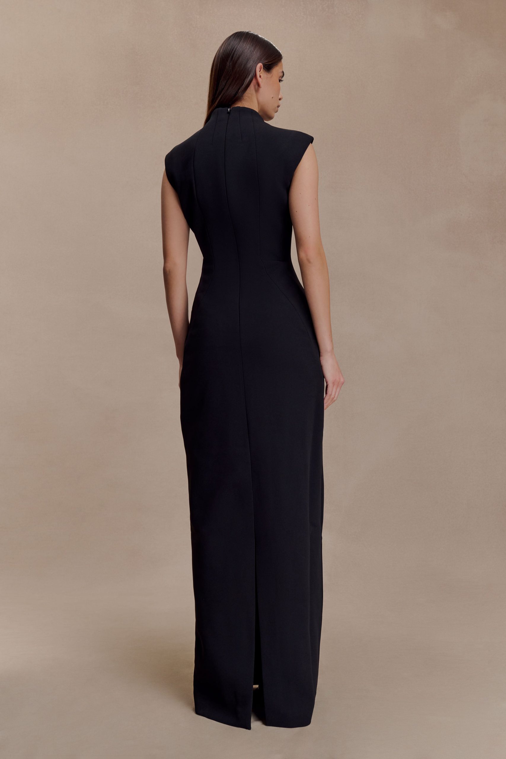Michelle Cut Out Maxi Dress - Black - Image 2