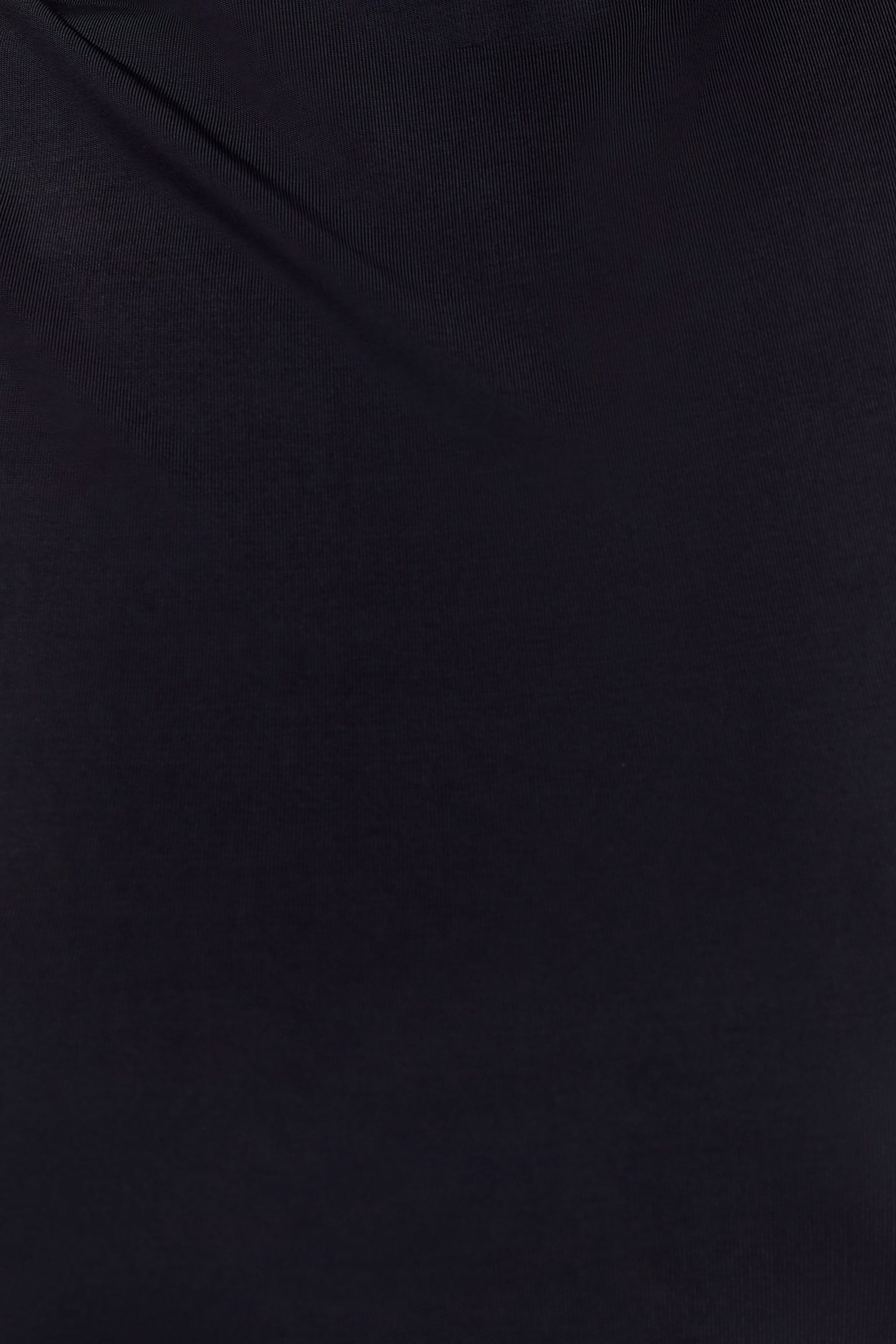 Kiyah Slinky Cut Out Maxi Dress - Black - Image 8