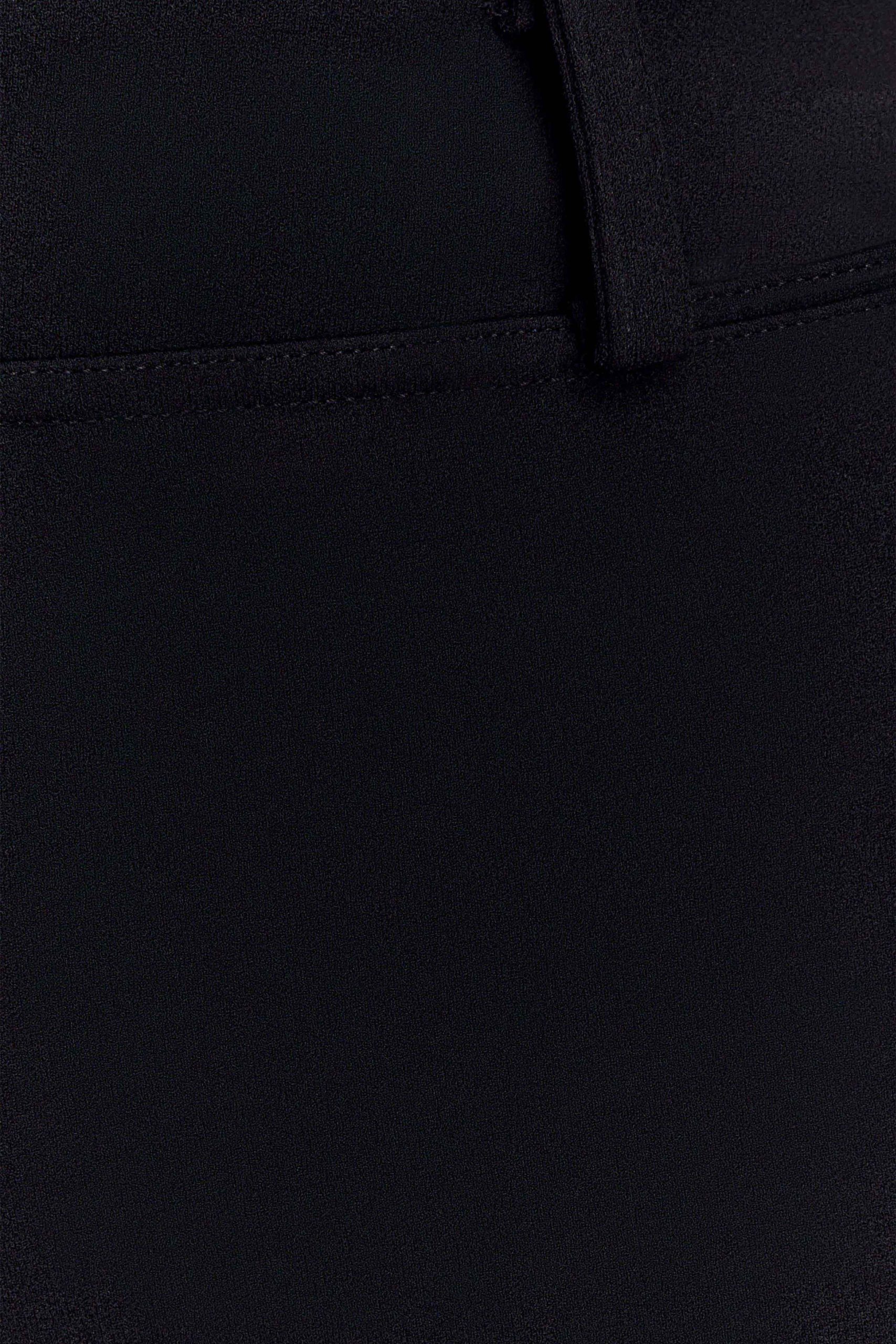 Blanca Stretch Crepe Capri Pants - Black - Image 7