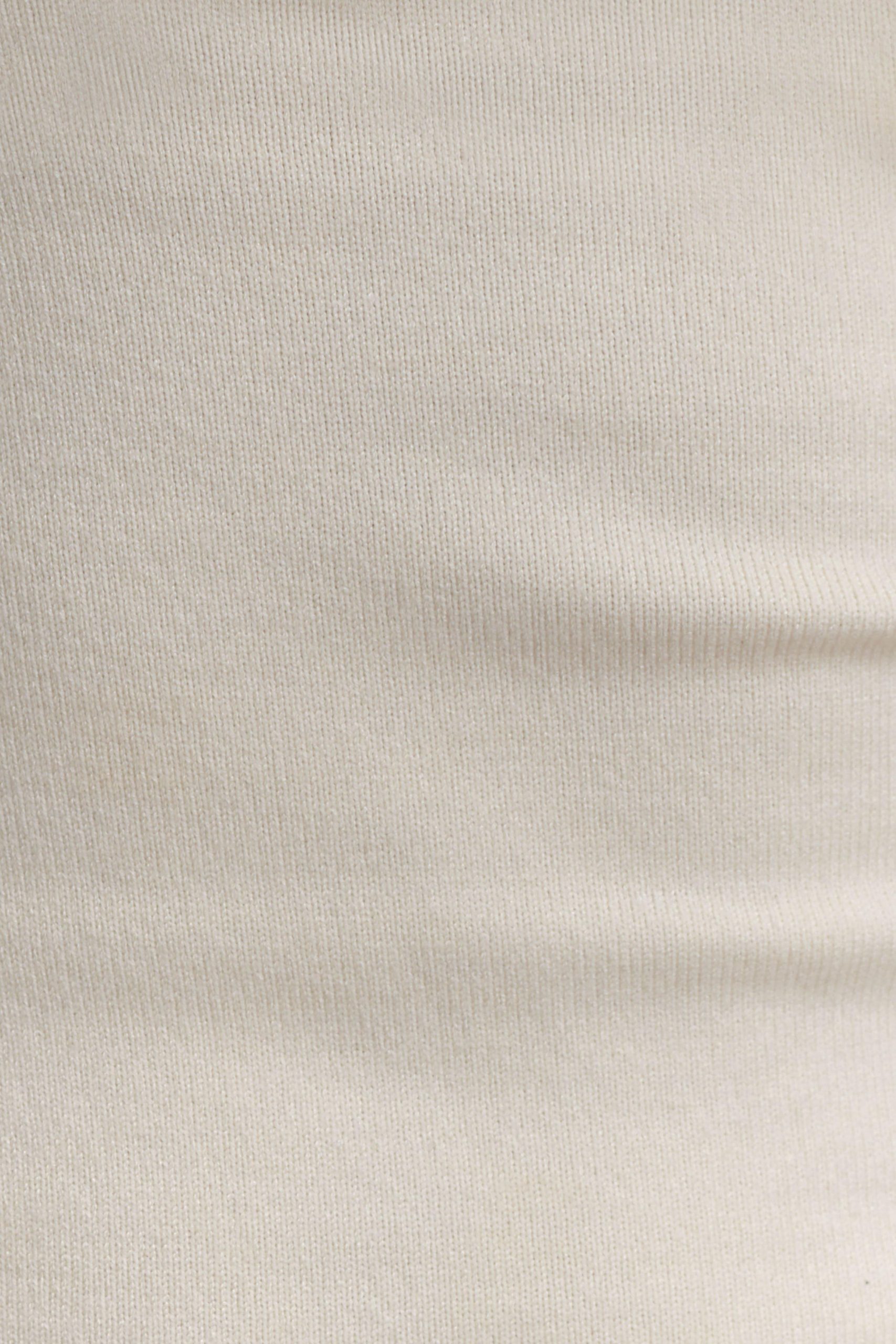 Kaylen Knit Long Sleeve Top - Ivory - Image 7