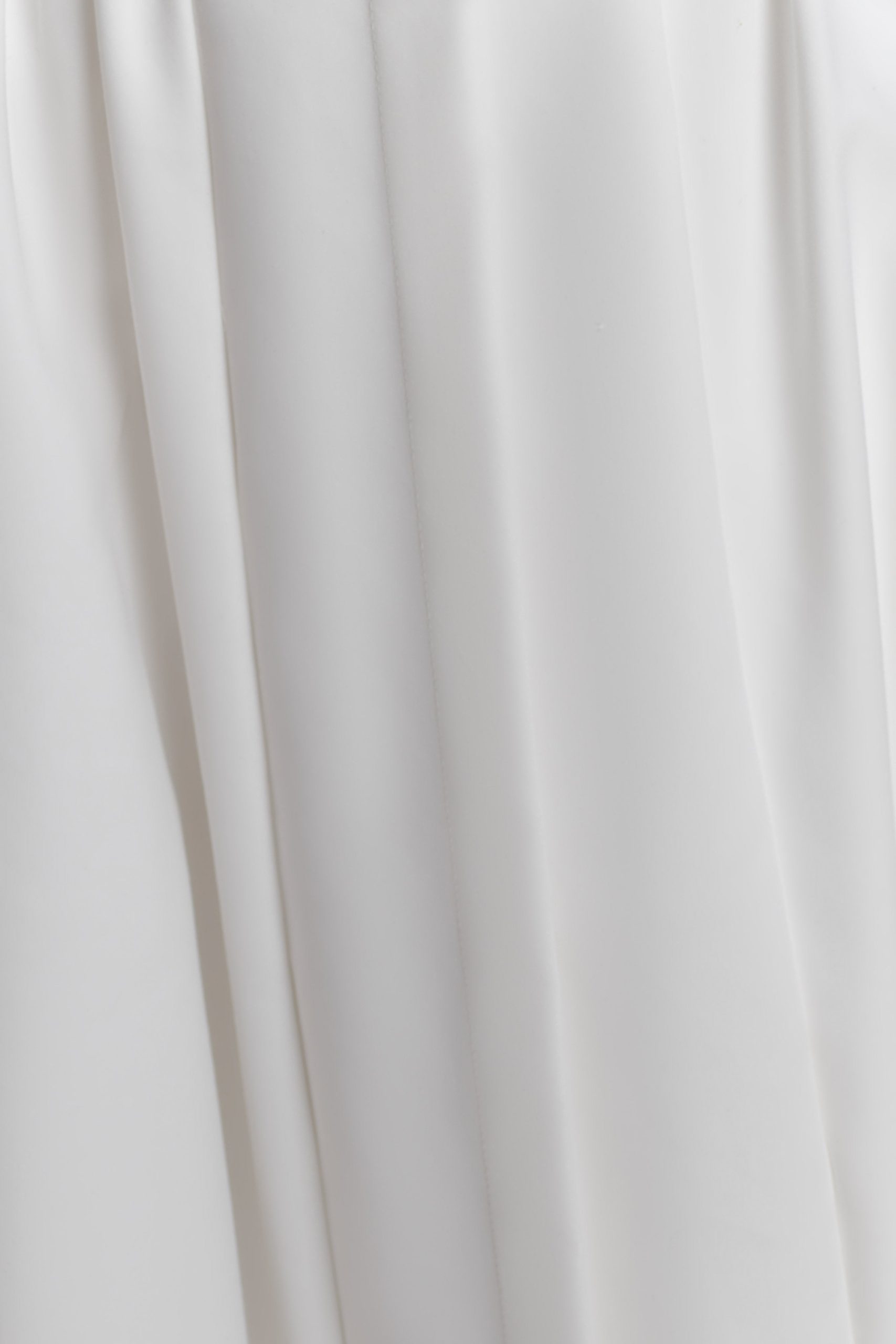 Monika Gathered Waist Cotton Midi Dress - White - Image 7